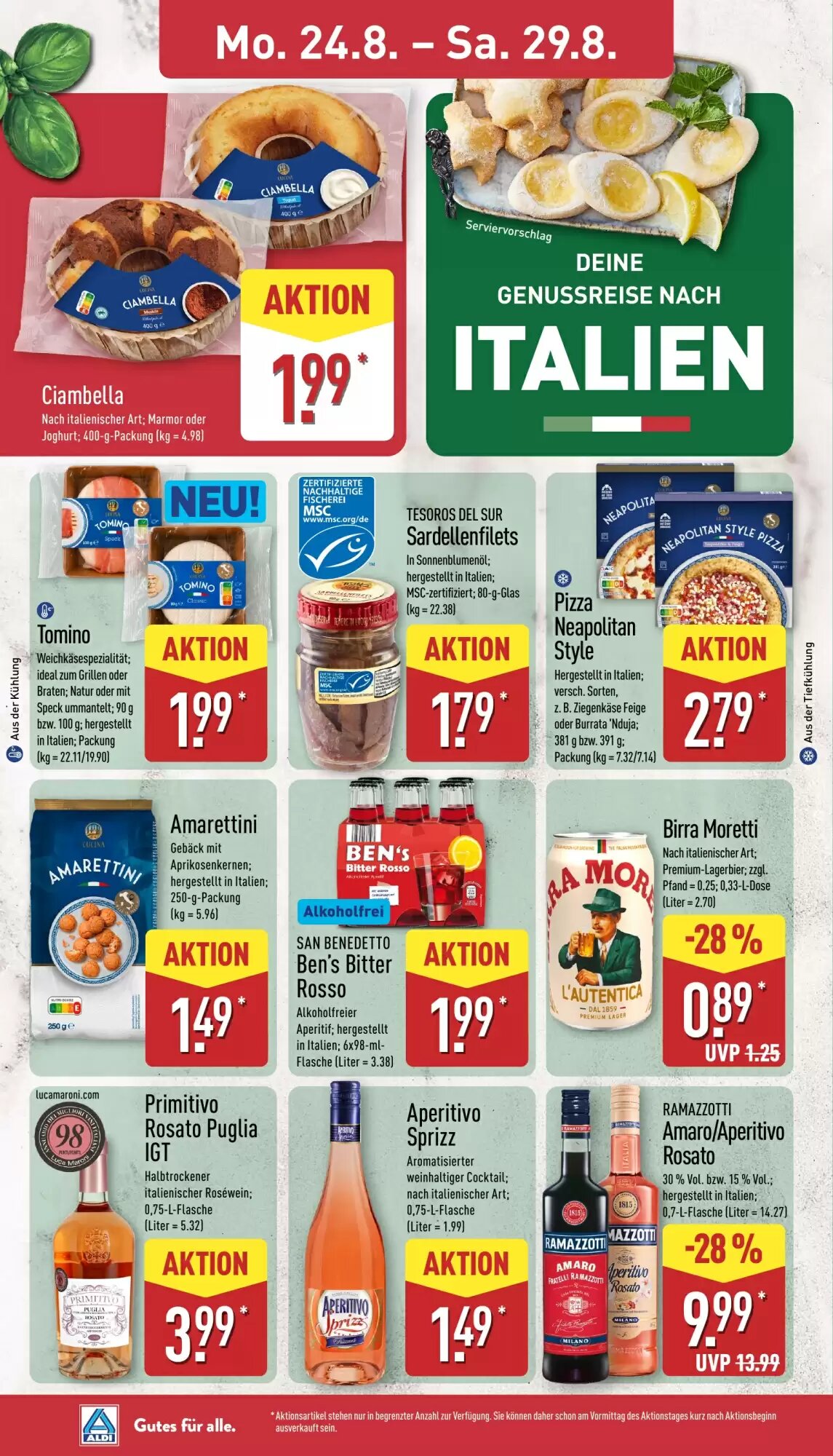 Aldi Nord Prospekt (ab 24.08.2026) zum Blättern - Seite 12