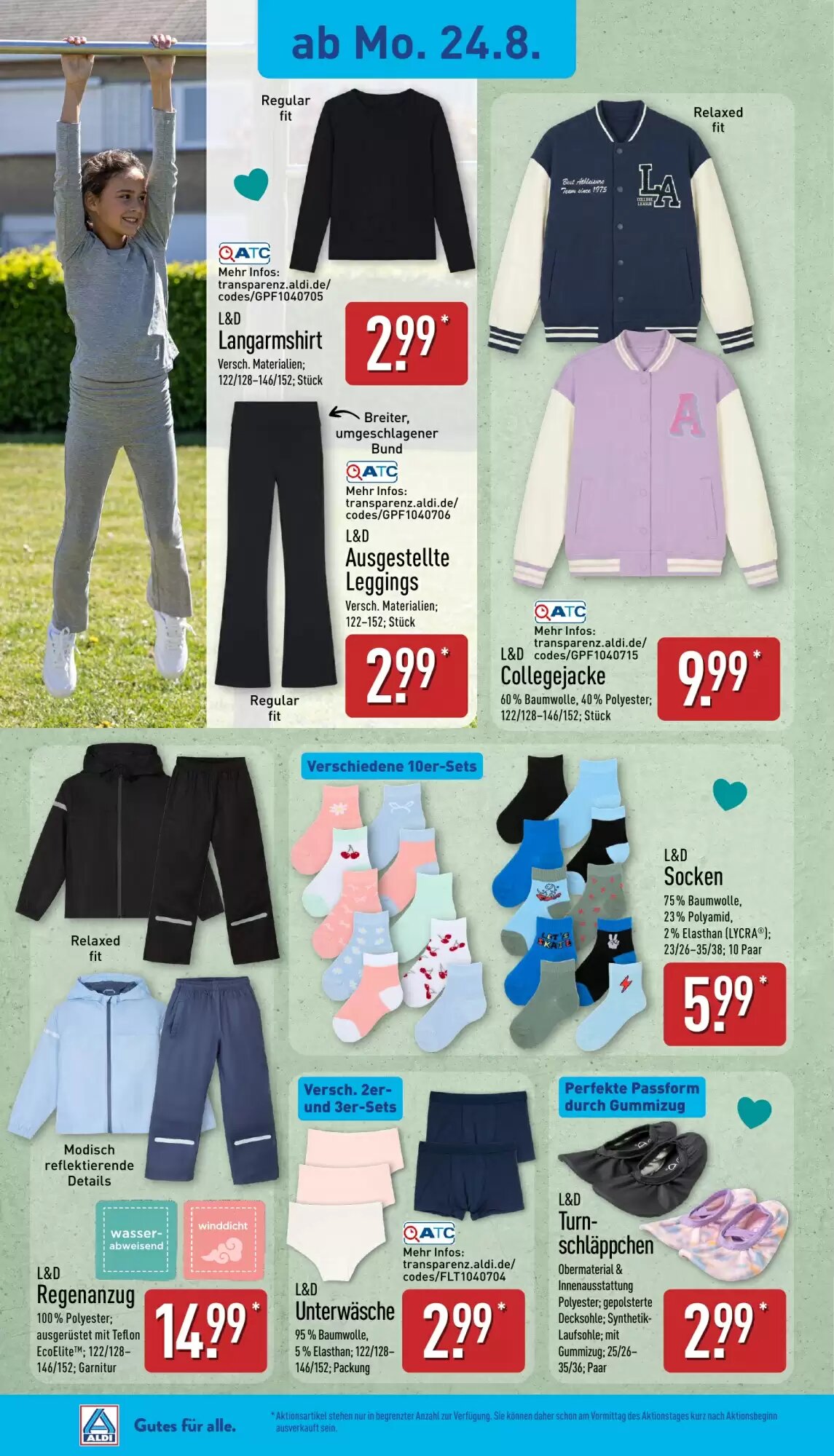 Aldi Nord Prospekt (ab 24.08.2026) zum Blättern - Seite 18