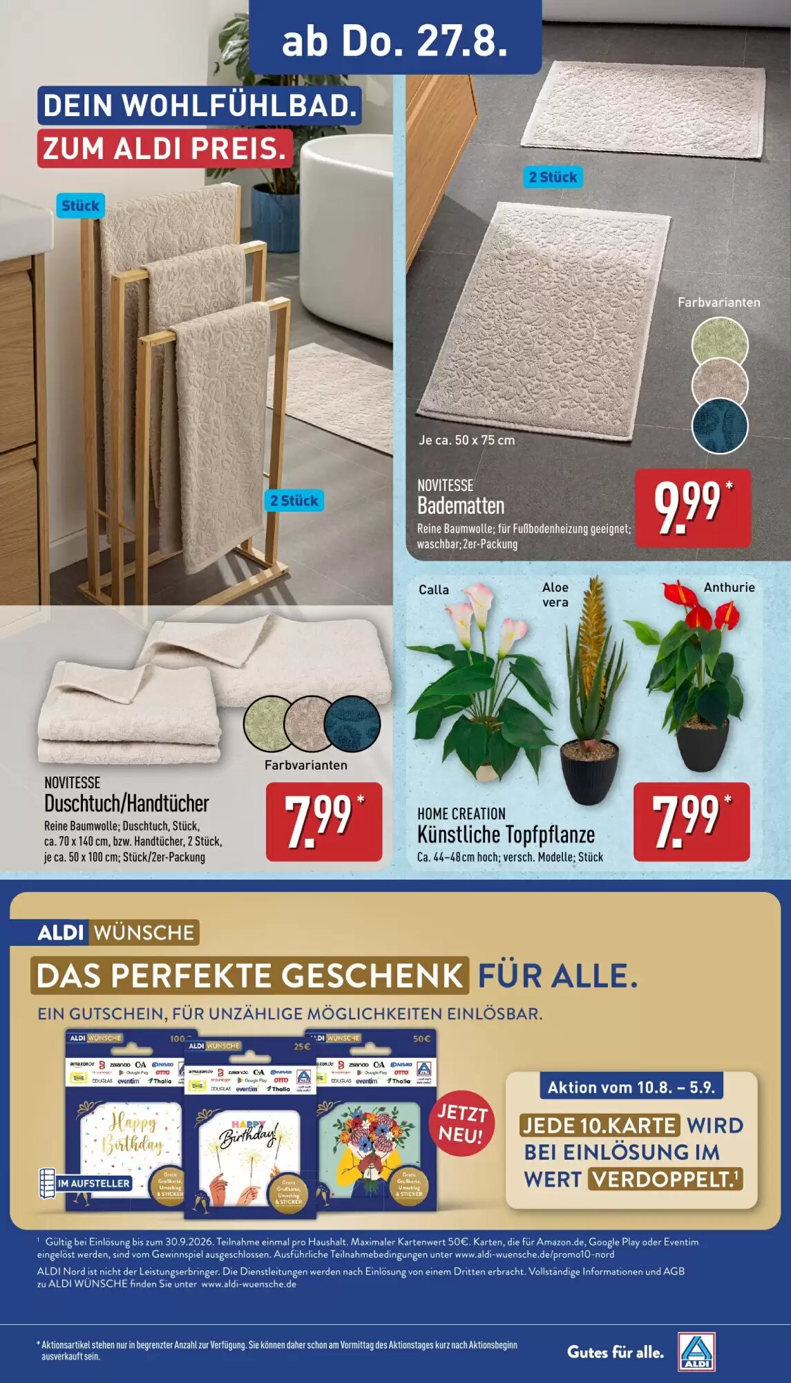 Aldi Nord Prospekt (ab 24.08.2026) zum Blättern - Seite 19