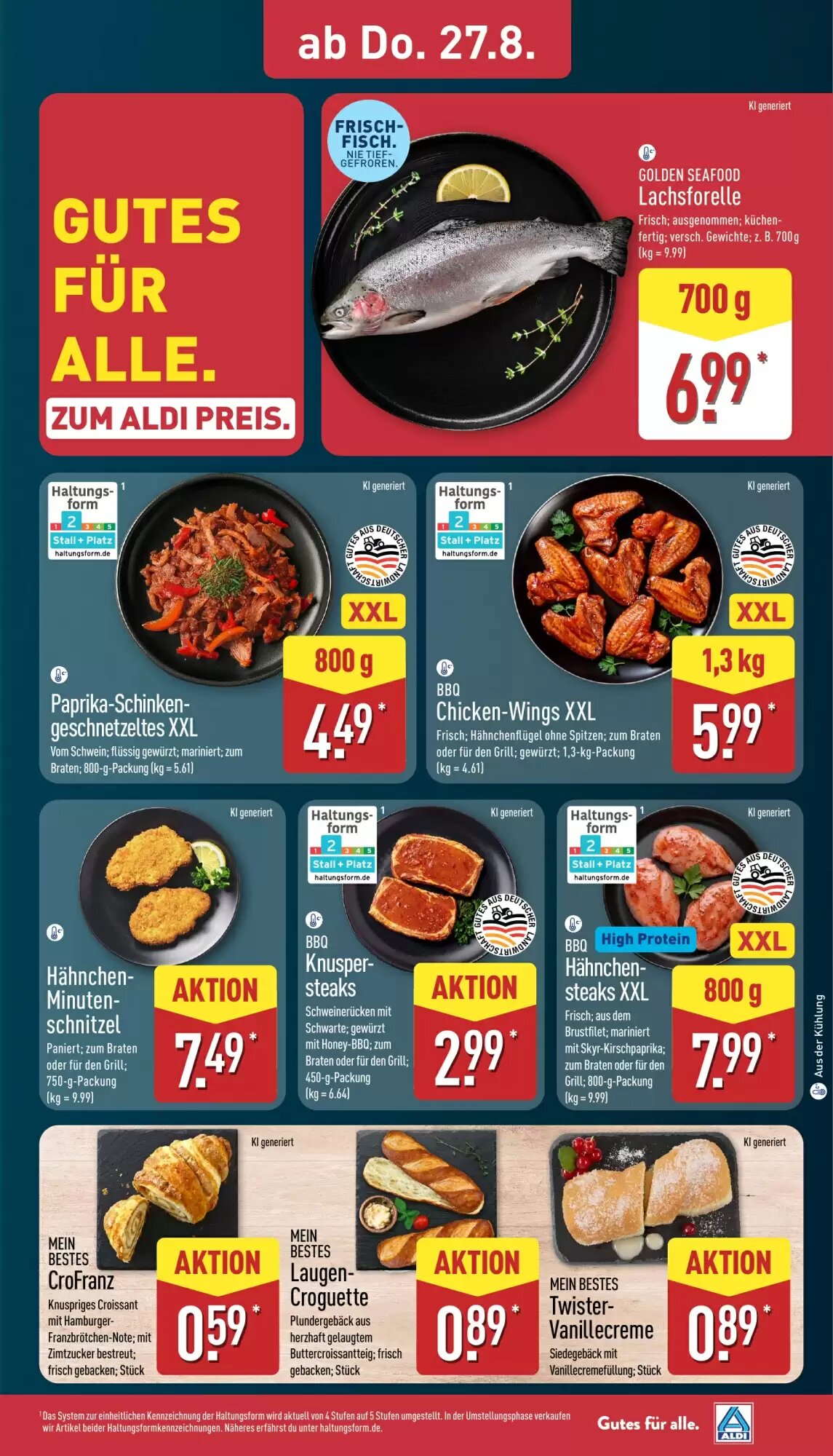 Aldi Nord Prospekt (ab 24.08.2026) zum Blättern - Seite 27