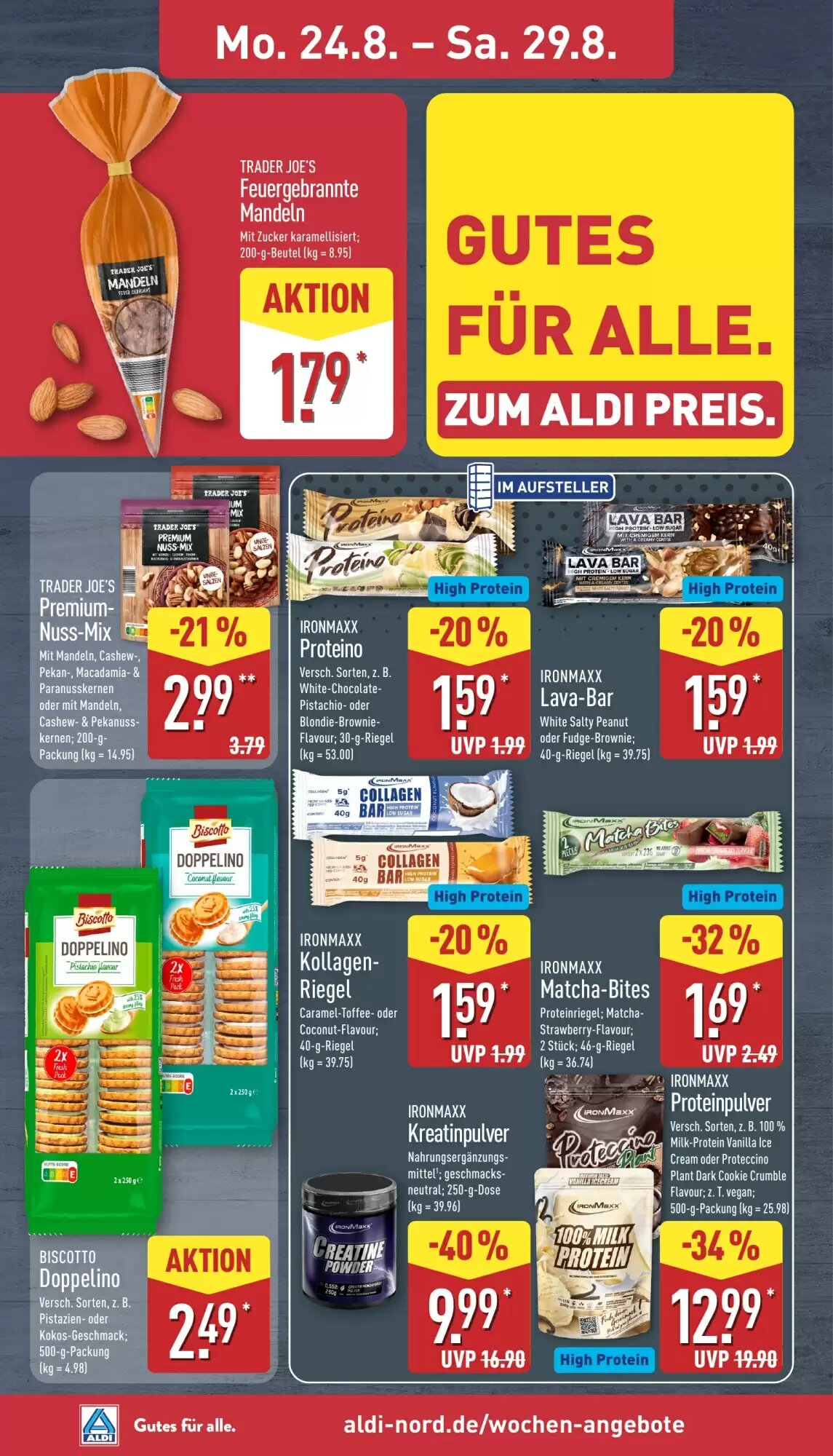 Aldi Nord Prospekt (ab 24.08.2026) zum Blättern - Seite 8