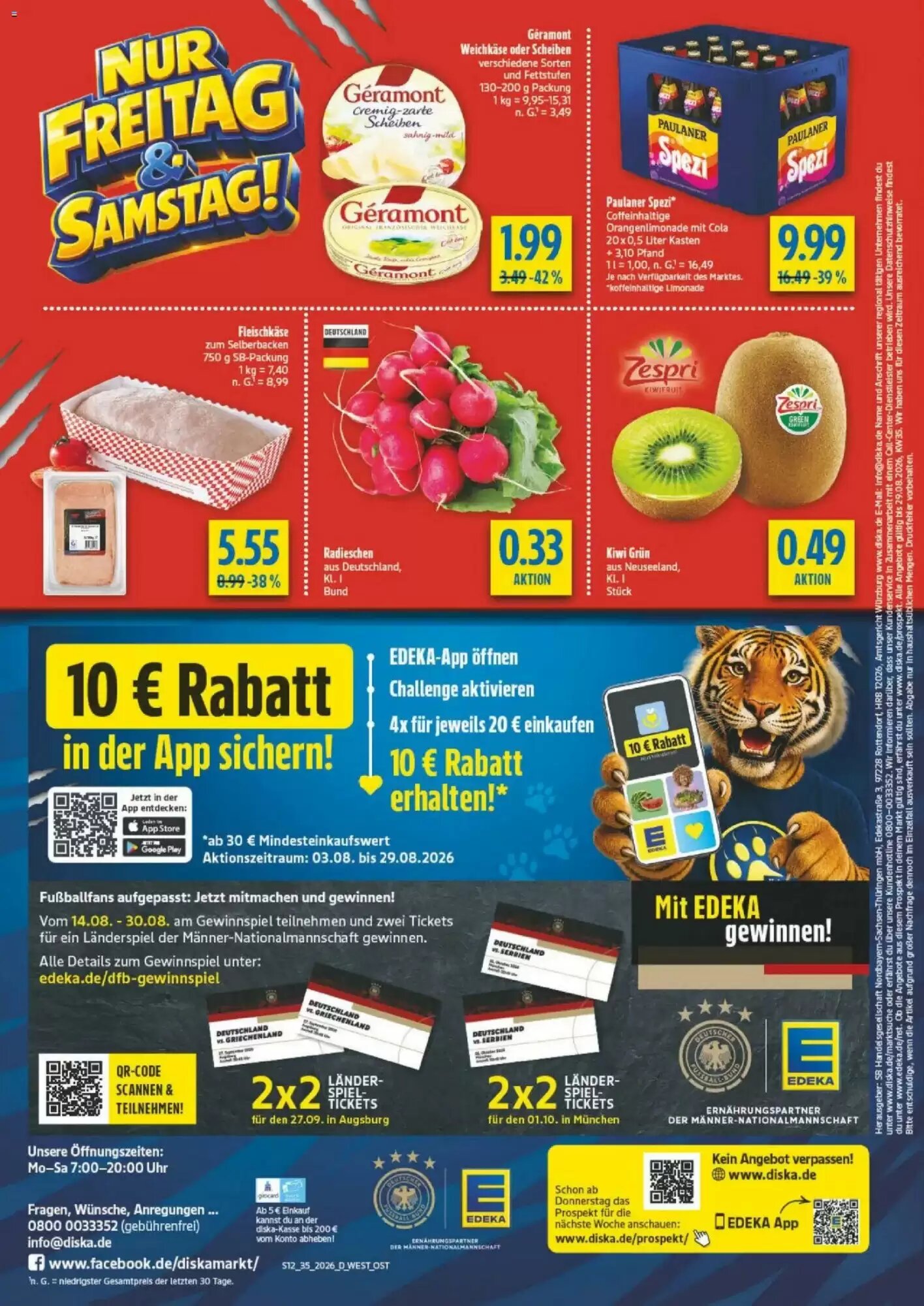 diska Prospekt (ab 24.08.2026) zum Blättern - Seite 12