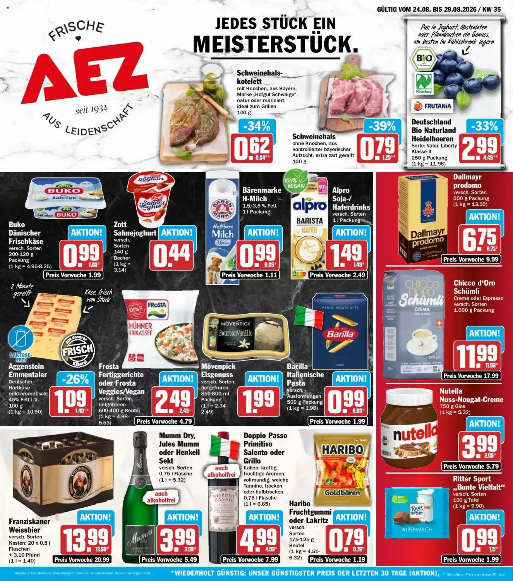 AEZ Prospekt (ab 24.08.2026) zum Blättern - Seite 1