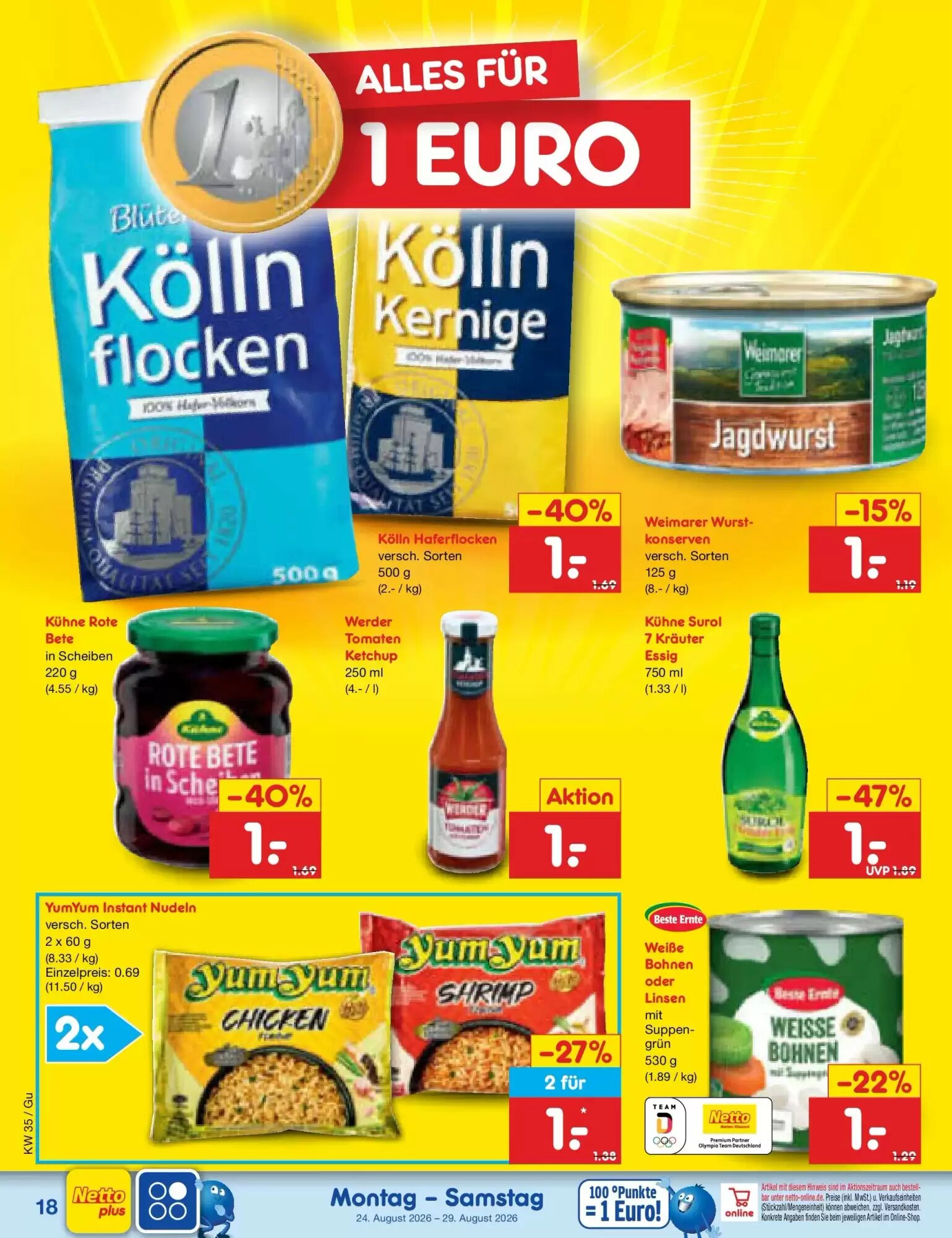 Netto Marken-Discount Prospekt (ab 24.08.2026) zum Blättern - Seite 28