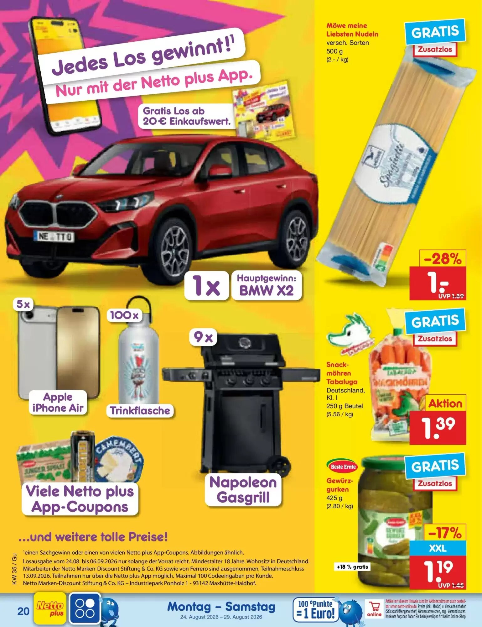 Netto Marken-Discount Prospekt (ab 24.08.2026) zum Blättern - Seite 30