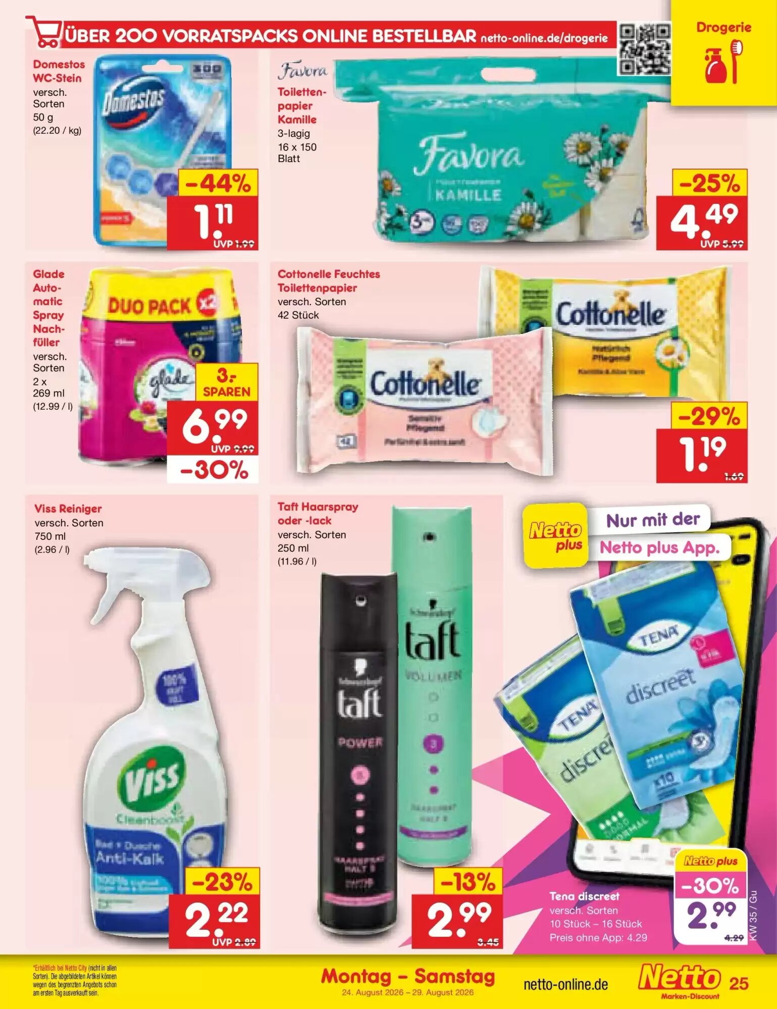 Netto Marken-Discount Prospekt (ab 24.08.2026) zum Blättern - Seite 37
