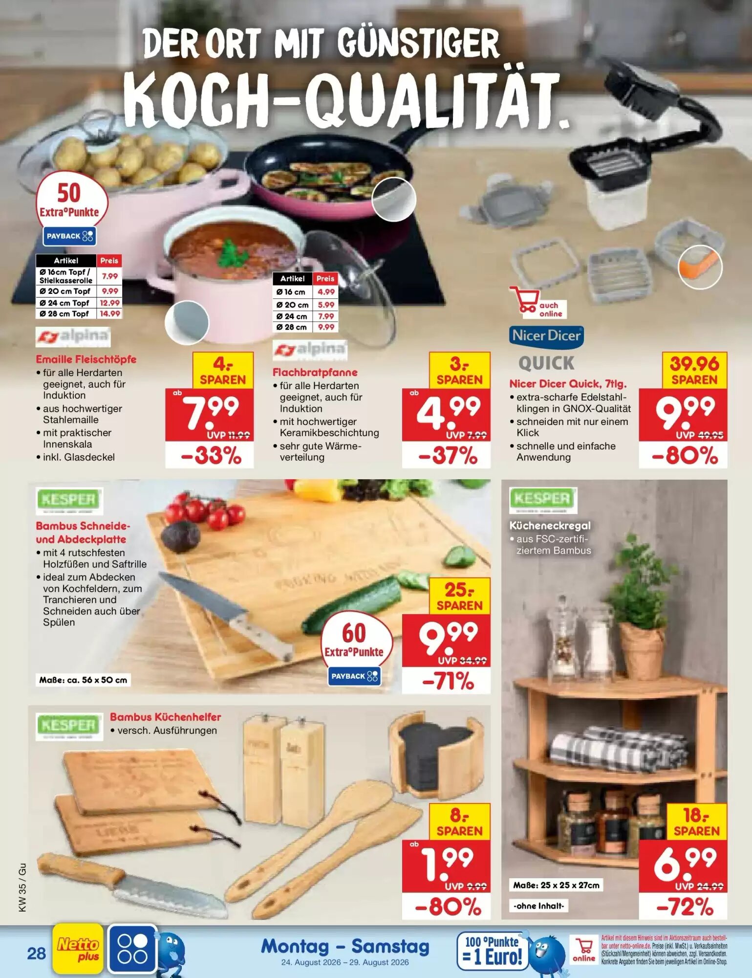 Netto Marken-Discount Prospekt (ab 24.08.2026) zum Blättern - Seite 40