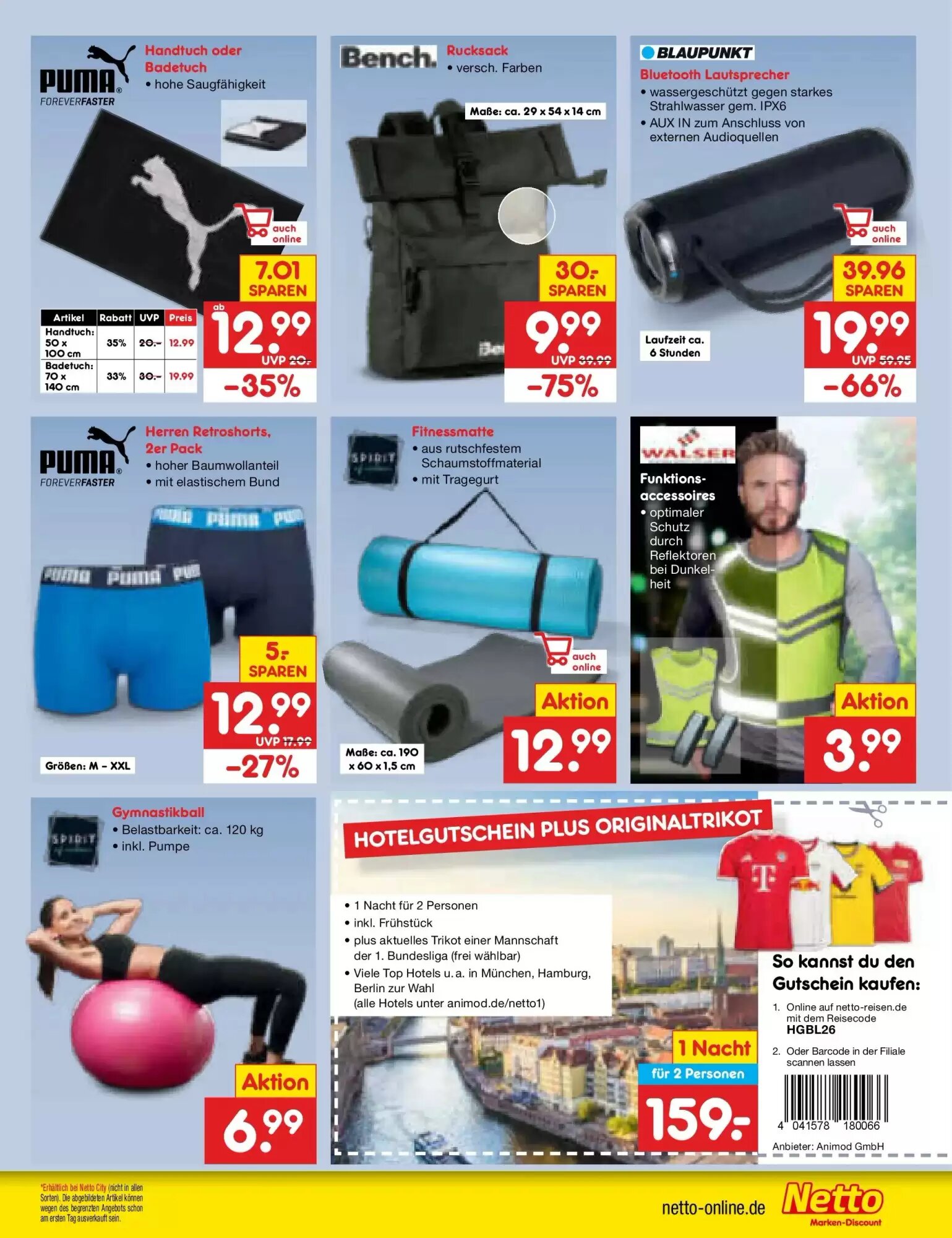 Netto Marken-Discount Prospekt (ab 24.08.2026) zum Blättern - Seite 43