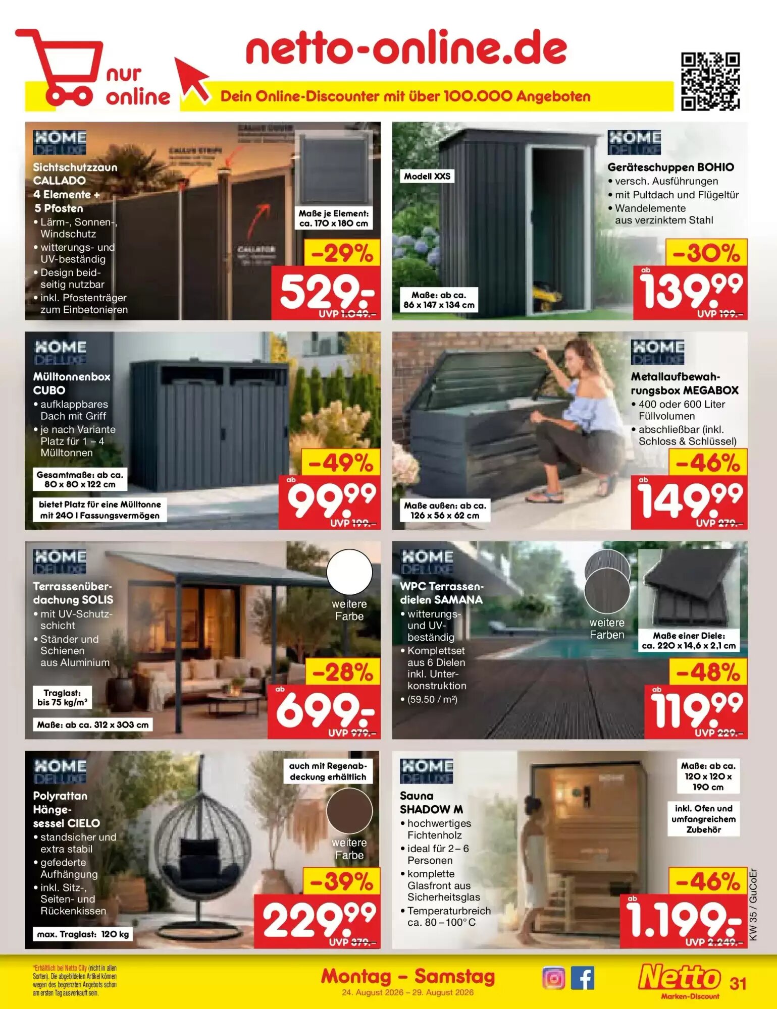 Netto Marken-Discount Prospekt (ab 24.08.2026) zum Blättern - Seite 45