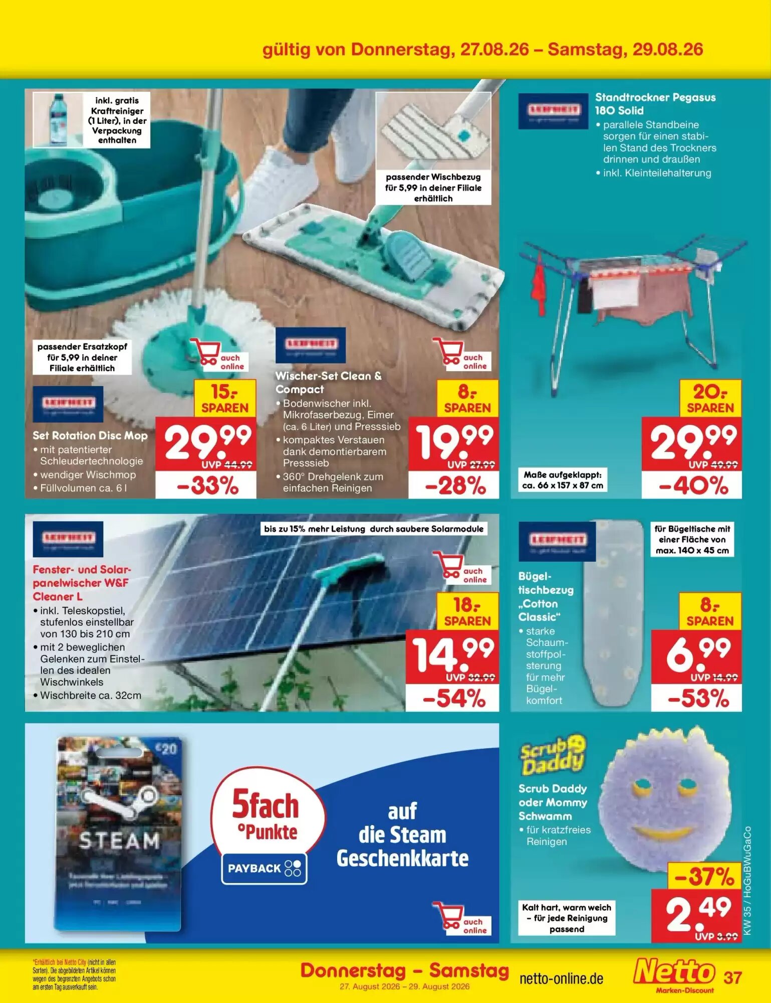 Netto Marken-Discount Prospekt (ab 24.08.2026) zum Blättern - Seite 51