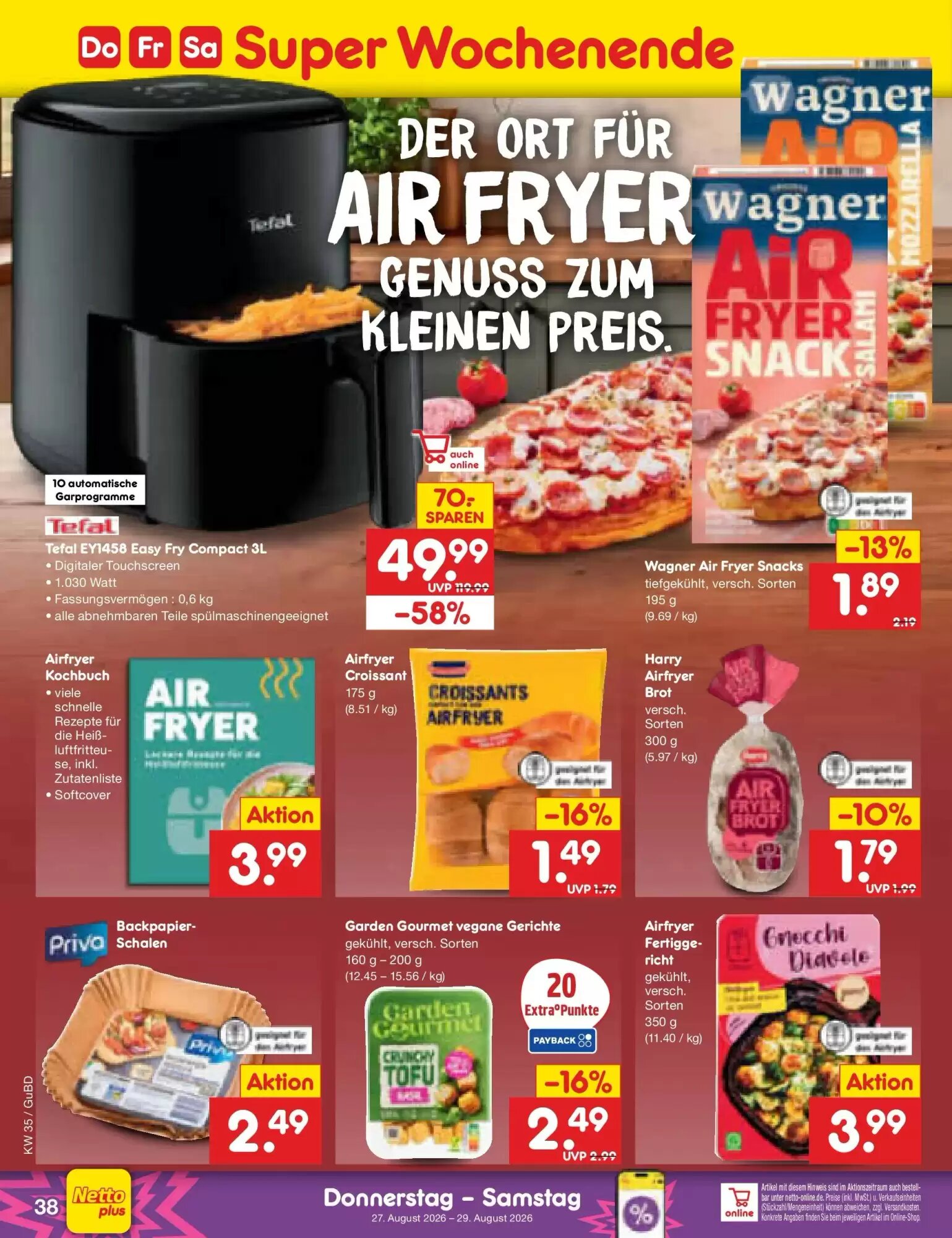 Netto Marken-Discount Prospekt (ab 24.08.2026) zum Blättern - Seite 52