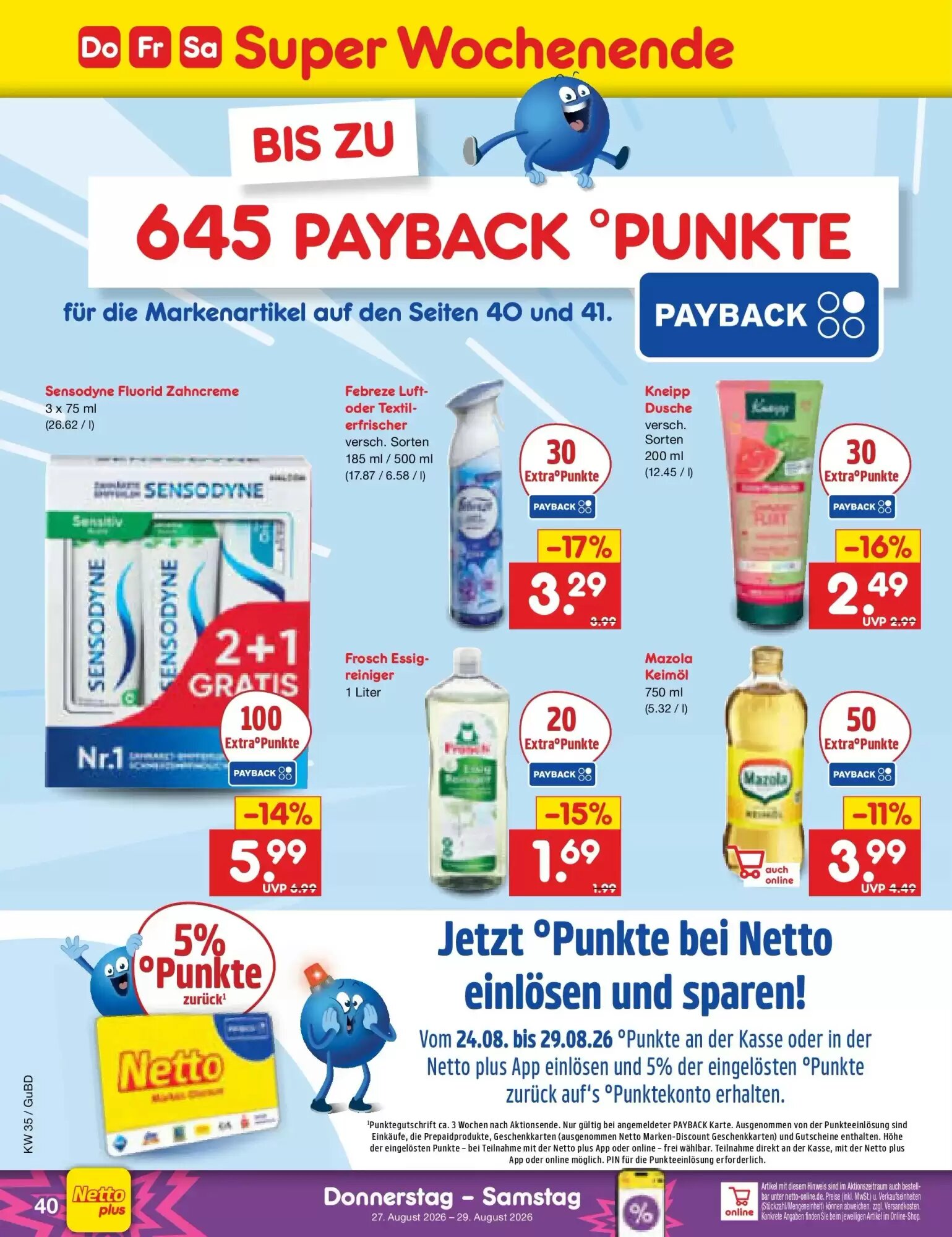 Netto Marken-Discount Prospekt (ab 24.08.2026) zum Blättern - Seite 54