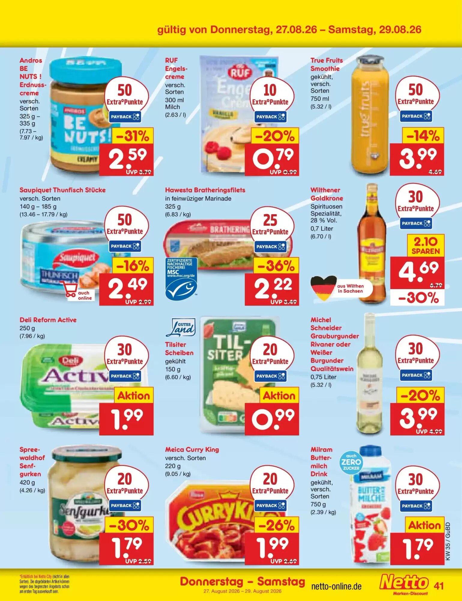 Netto Marken-Discount Prospekt (ab 24.08.2026) zum Blättern - Seite 55