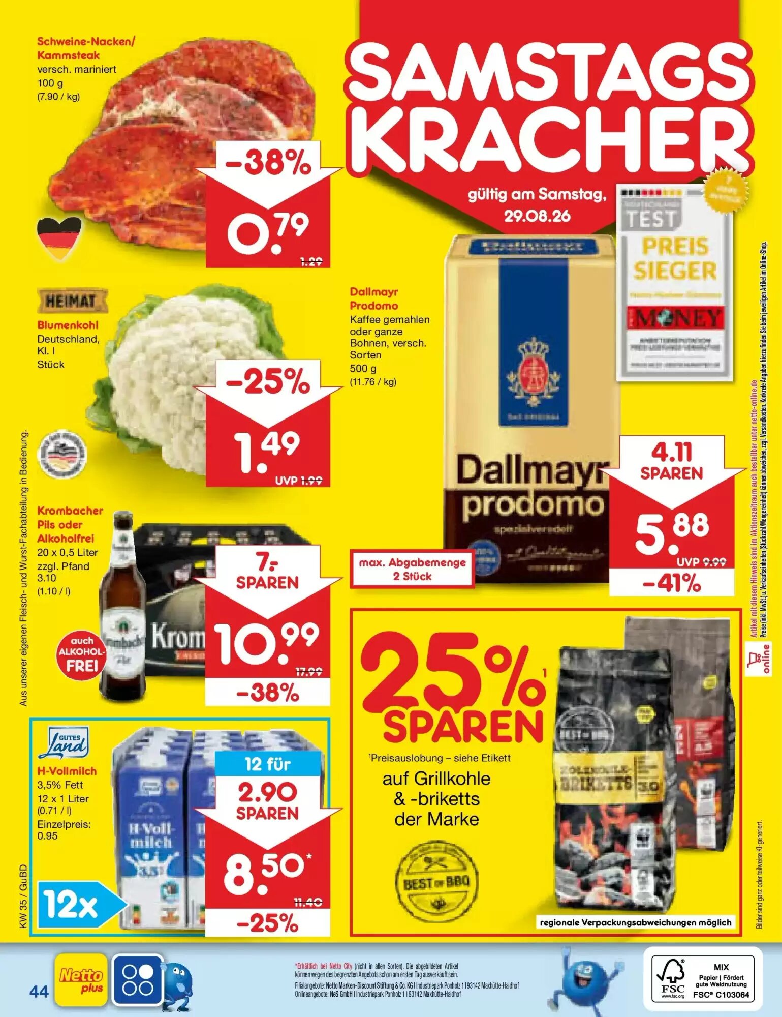 Netto Marken-Discount Prospekt (ab 24.08.2026) zum Blättern - Seite 58