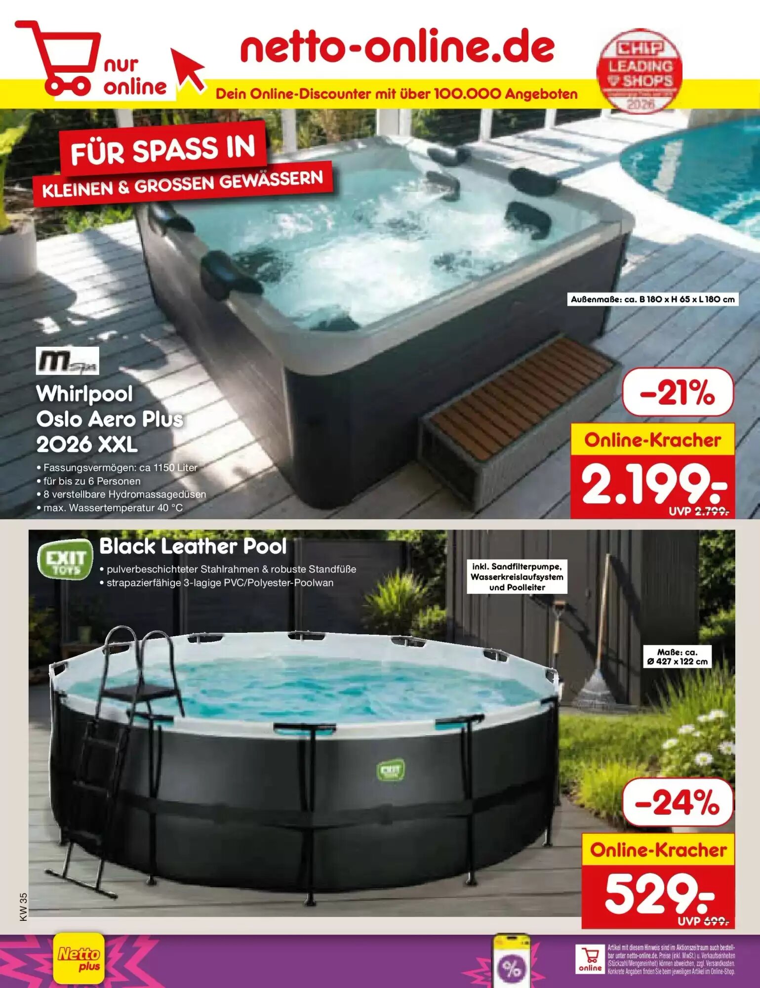 Netto Marken-Discount Prospekt (ab 24.08.2026) zum Blättern - Seite 66