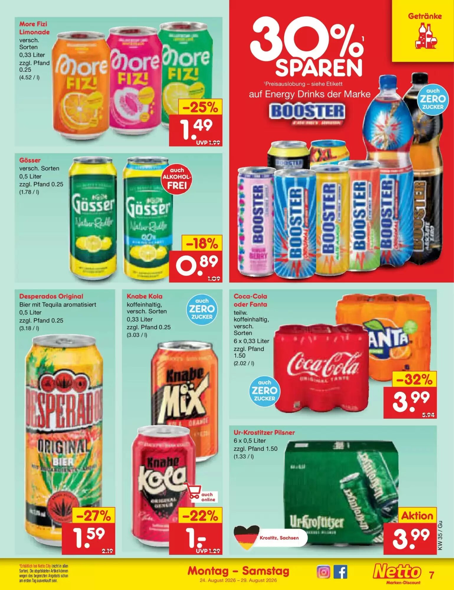 Netto Marken-Discount Prospekt (ab 24.08.2026) zum Blättern - Seite 7
