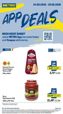 METRO Prospekt (ab 24.08.2026) zum Blättern