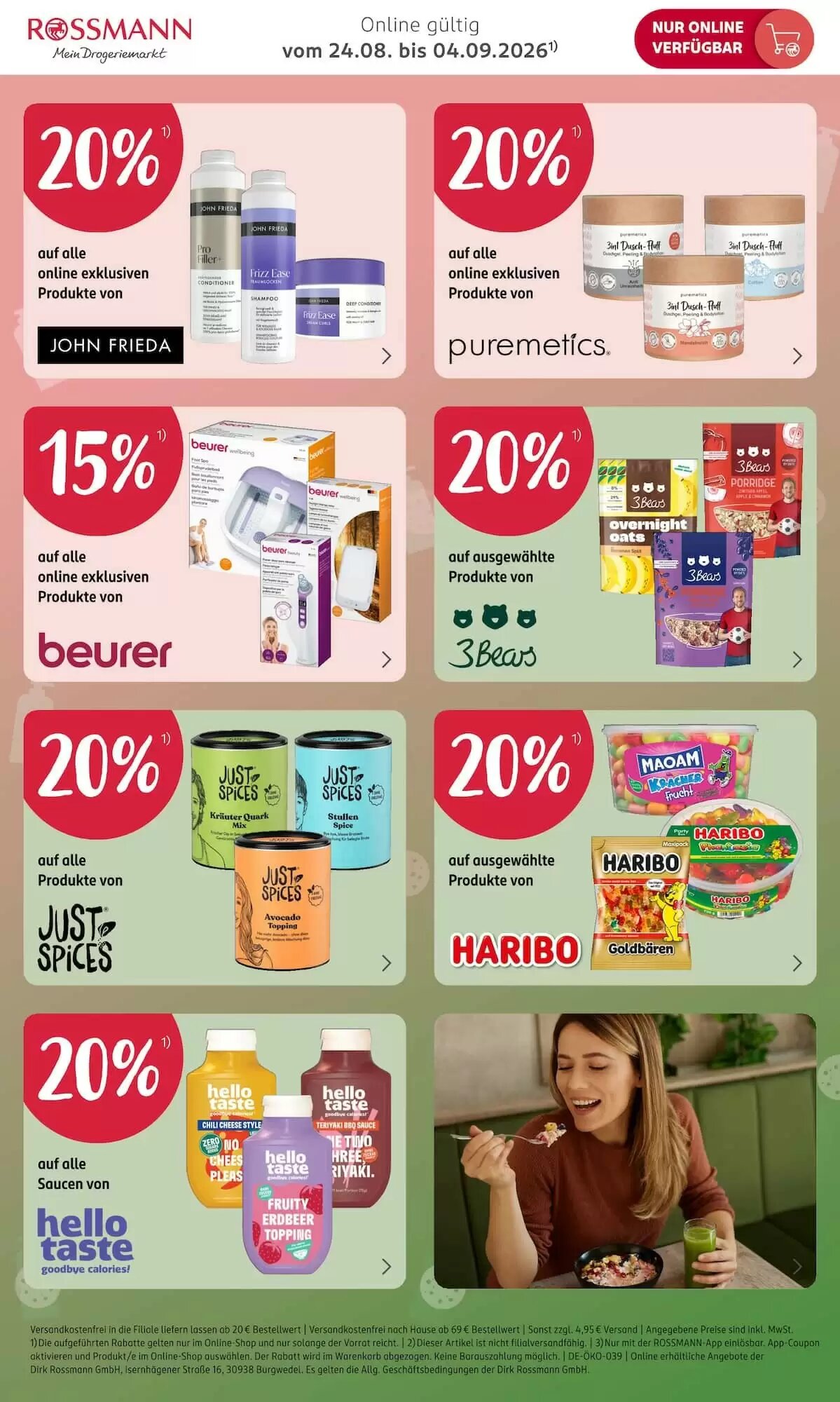 Rossmann Prospekt (ab 24.08.2026) zum Blättern - Seite 3
