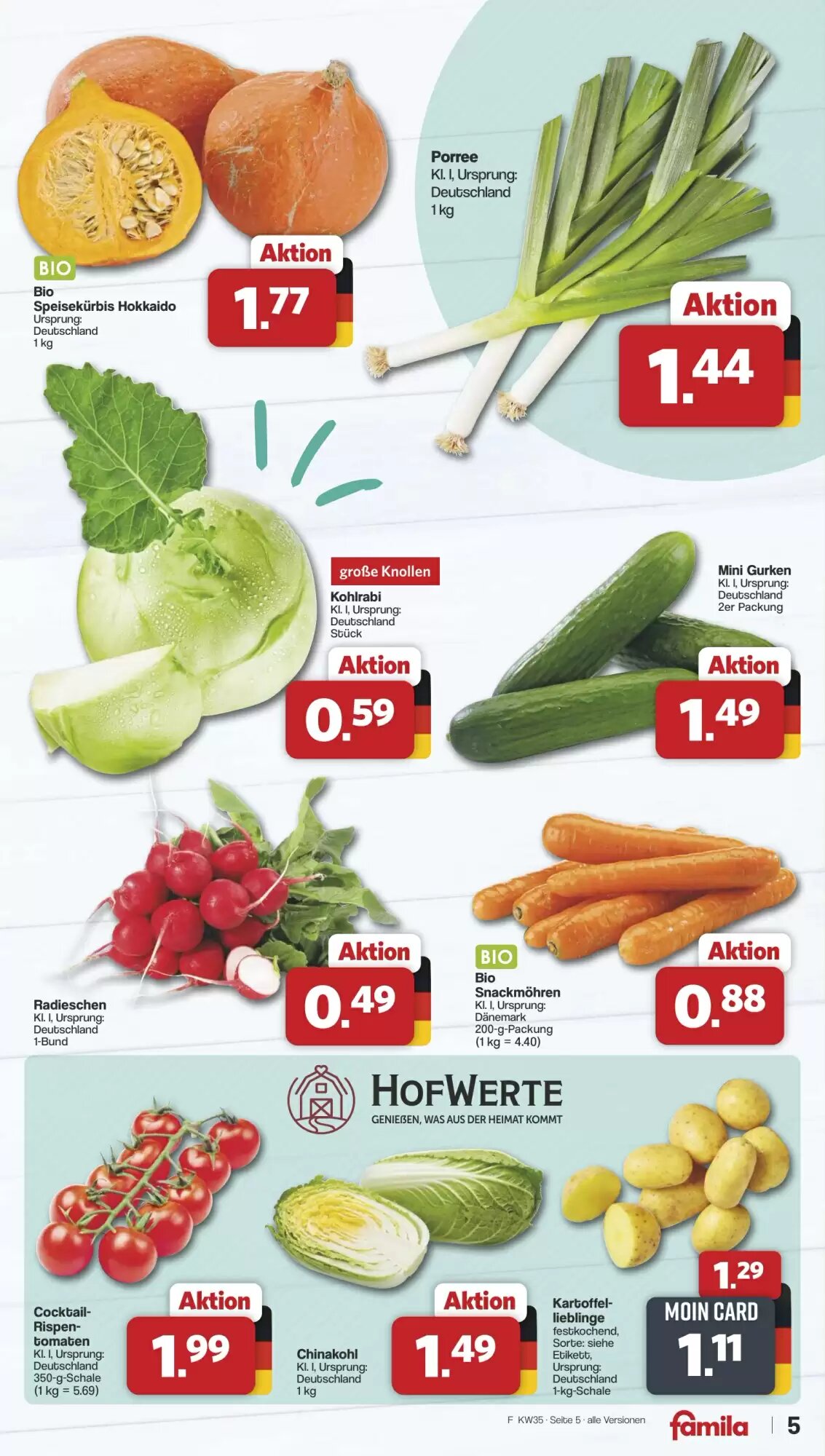 Famila Nord West Prospekt (ab 24.08.2026) zum Blättern - Seite 5