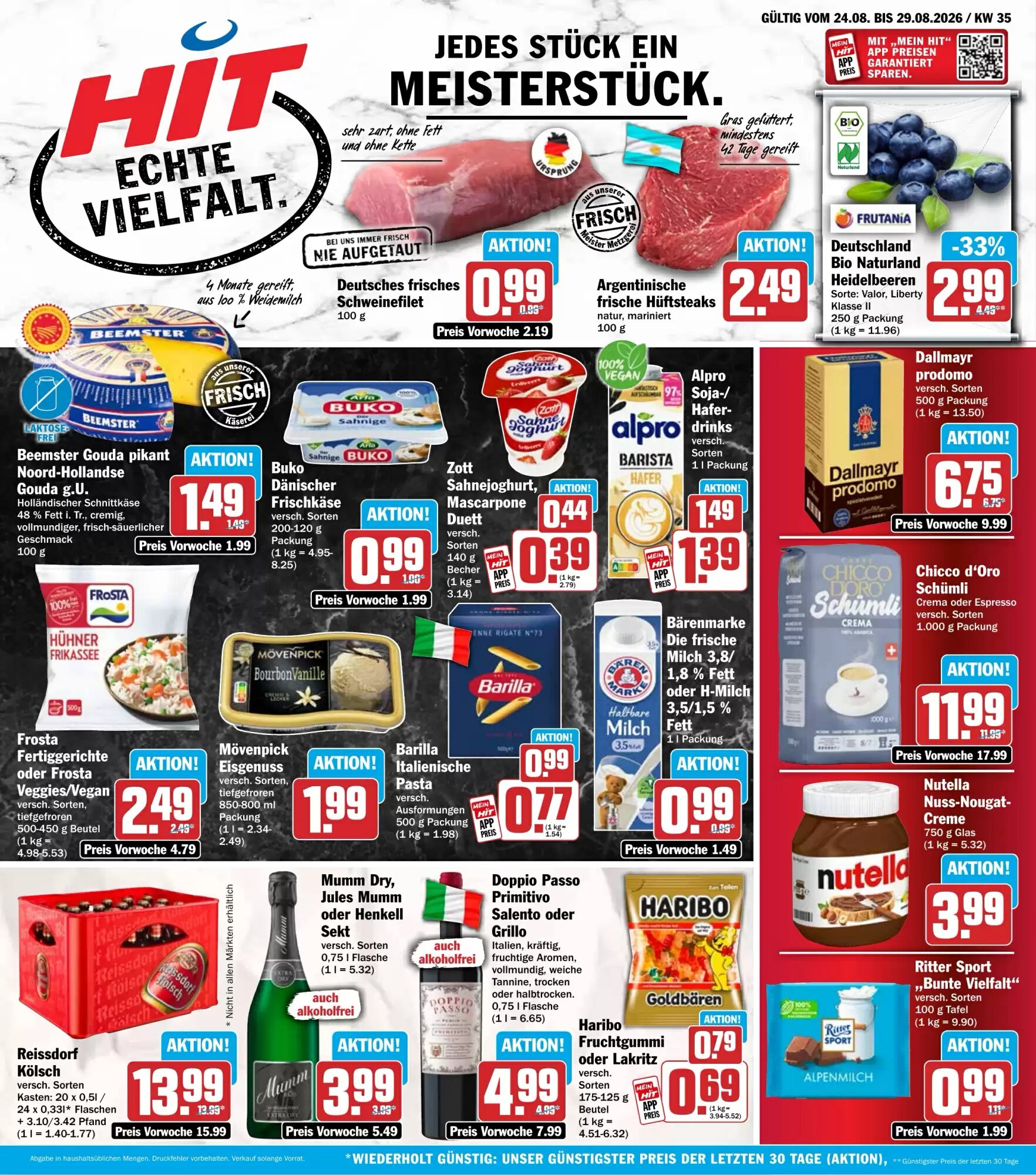 Hit Prospekt (ab 24.08.2026) zum Blättern - Seite 1