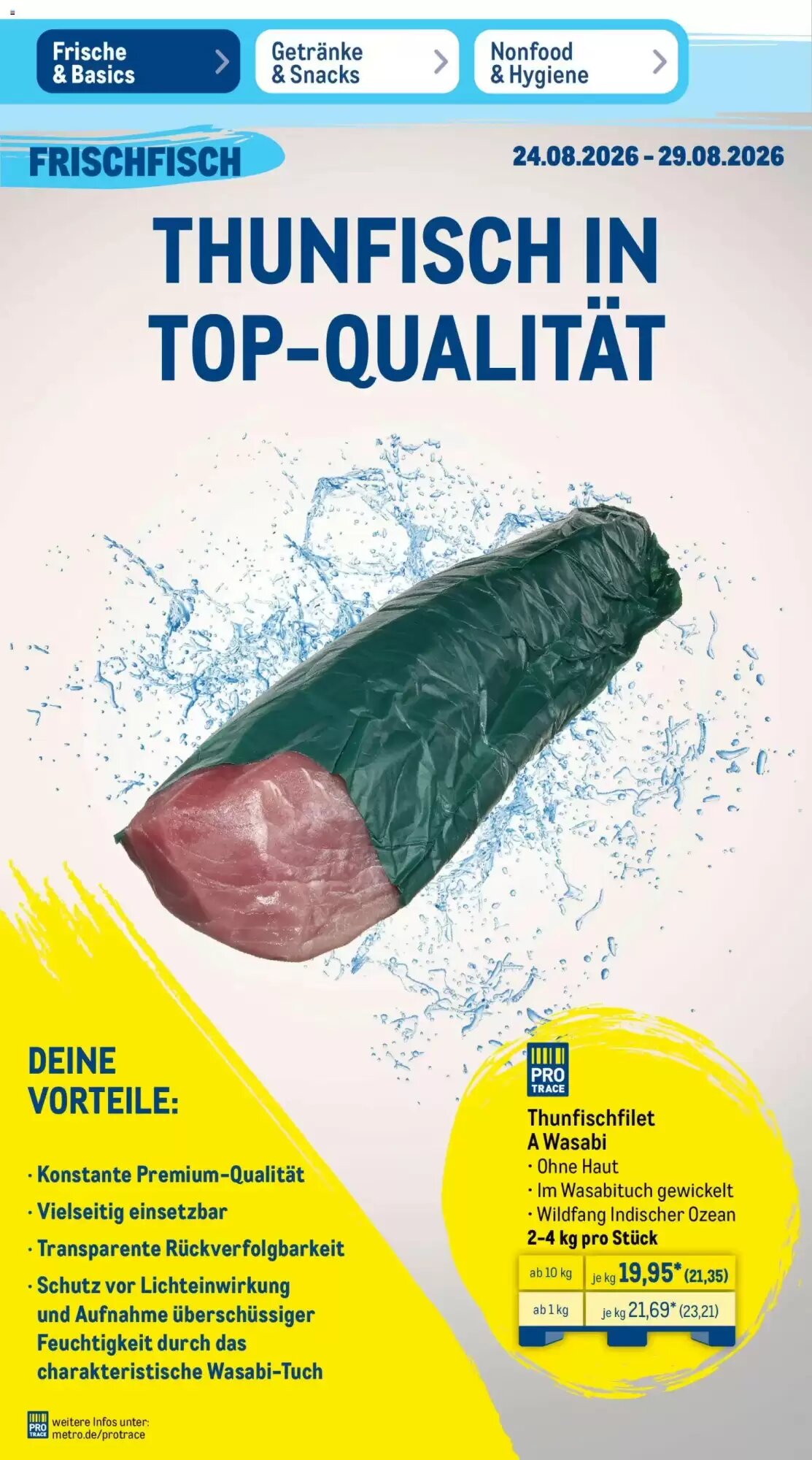 METRO Prospekt (ab 24.08.2026) zum Blättern - Seite 7