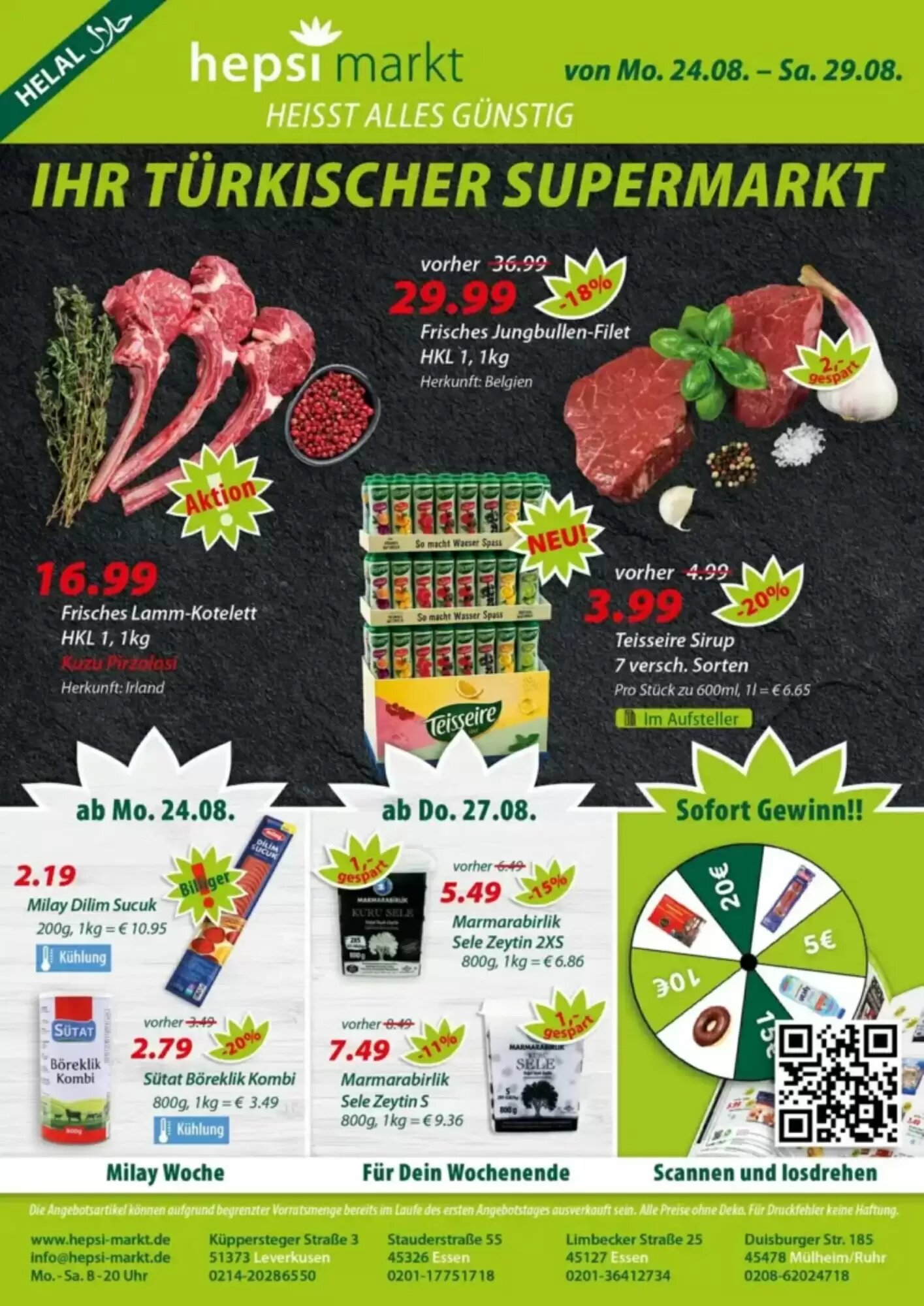 Hepsi-Markt Prospekt (ab 24.08.2026) zum Blättern - Seite 1