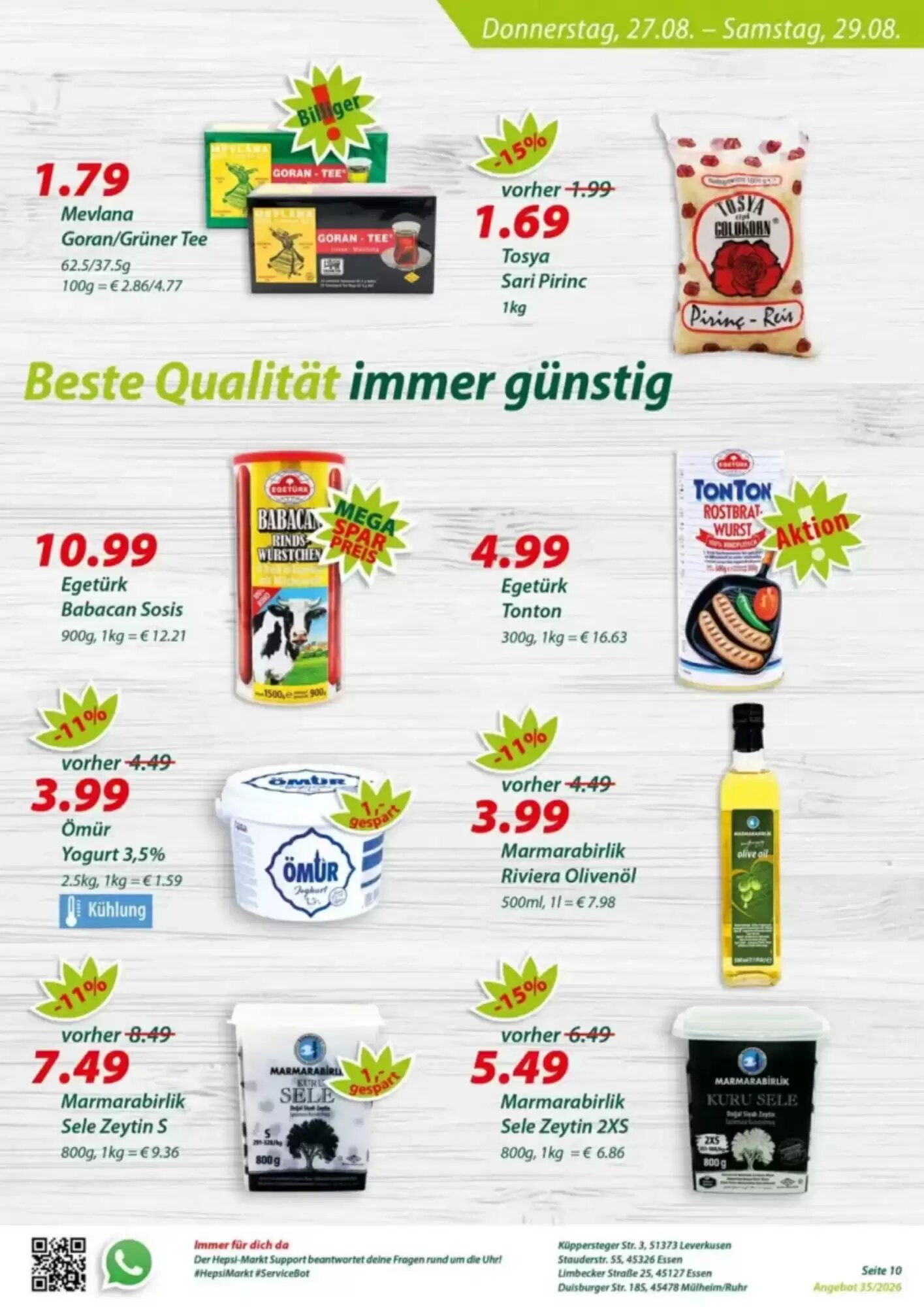 Hepsi-Markt Prospekt (ab 24.08.2026) zum Blättern - Seite 10