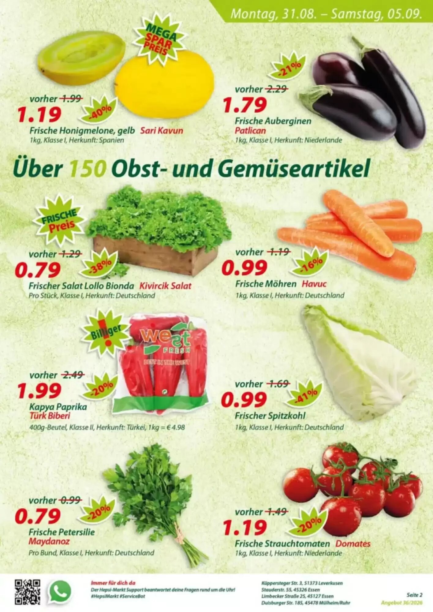 Hepsi-Markt Prospekt (ab 24.08.2026) zum Blättern - Seite 14
