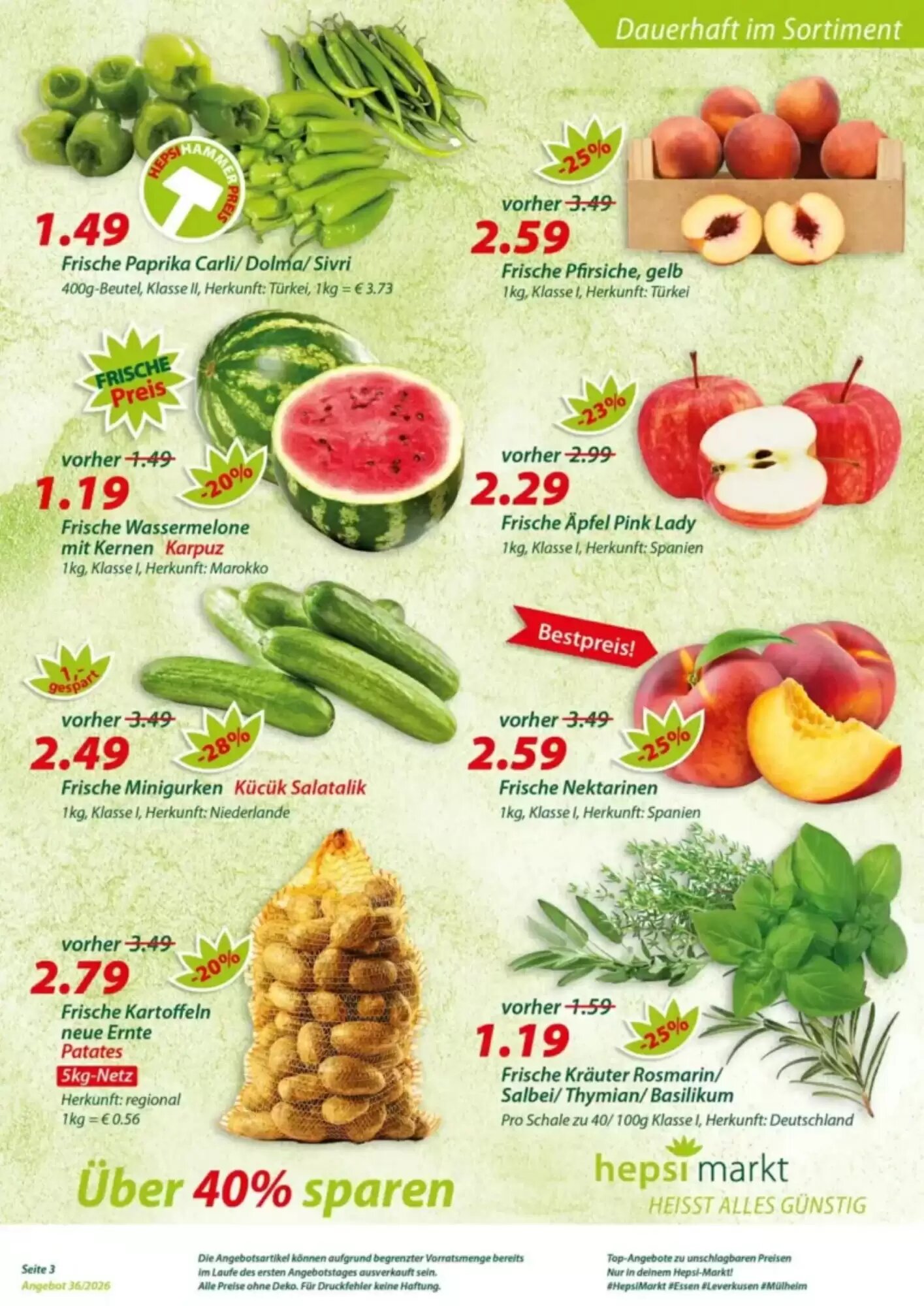 Hepsi-Markt Prospekt (ab 24.08.2026) zum Blättern - Seite 15