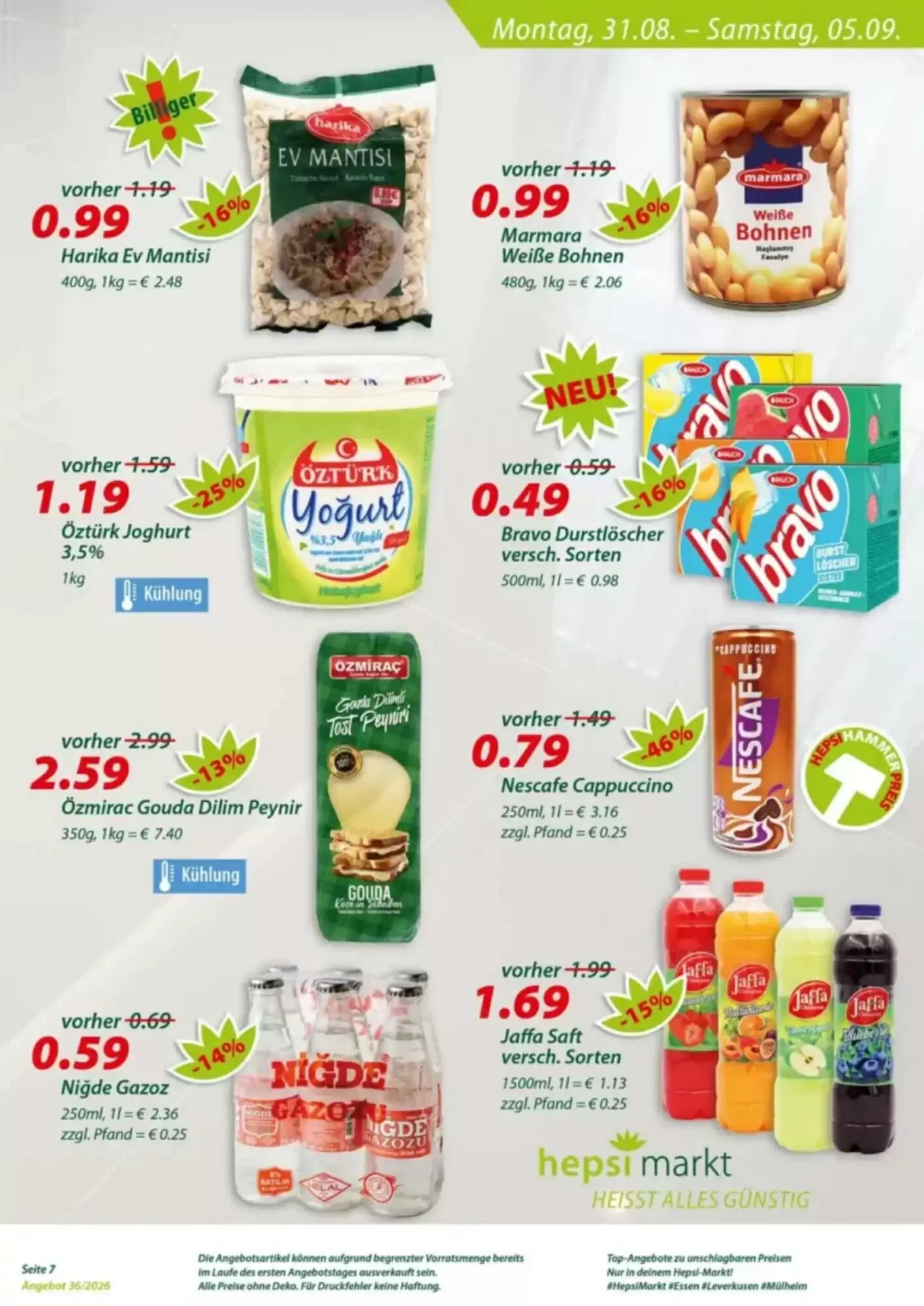 Hepsi-Markt Prospekt (ab 24.08.2026) zum Blättern - Seite 19