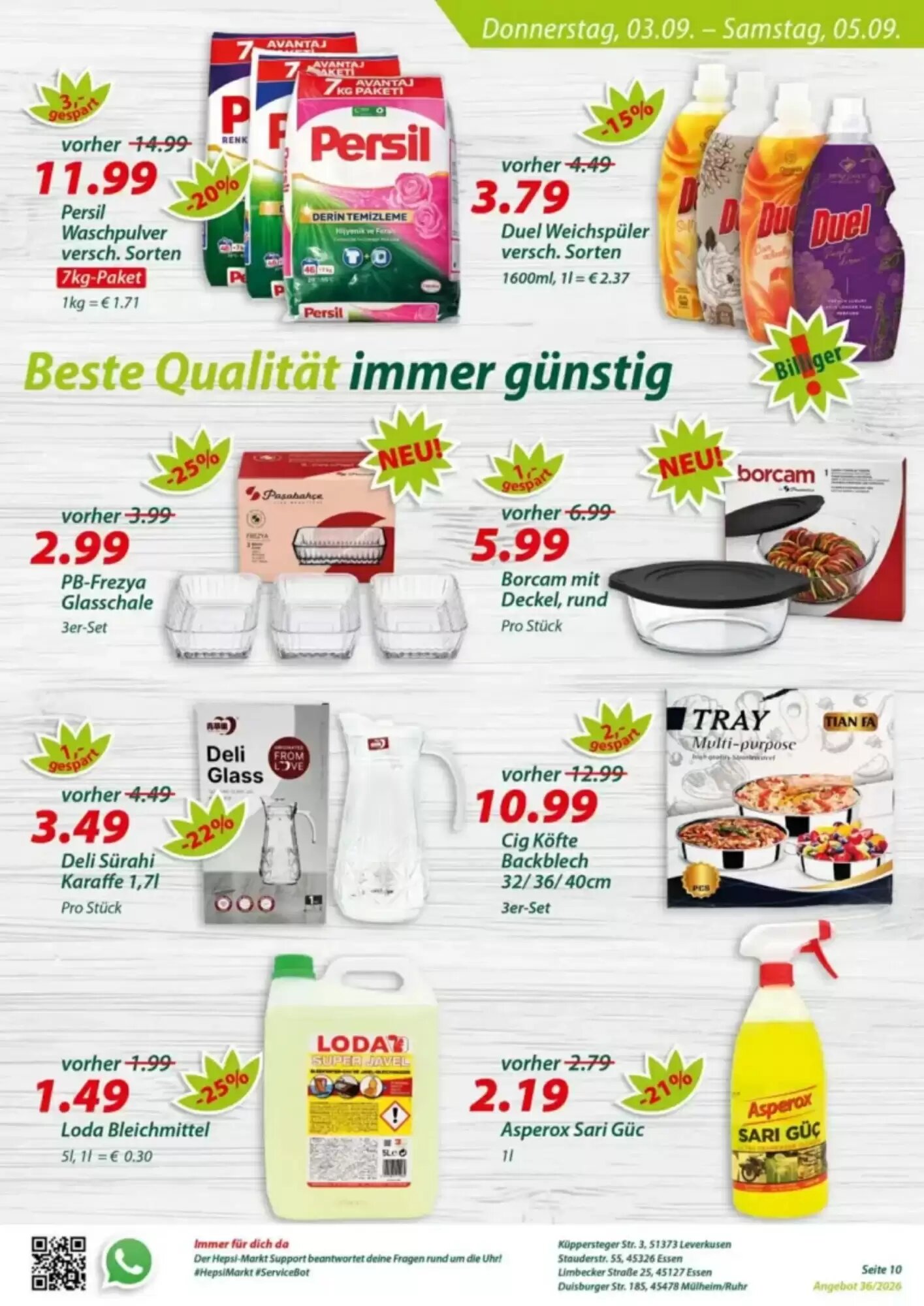 Hepsi-Markt Prospekt (ab 24.08.2026) zum Blättern - Seite 22