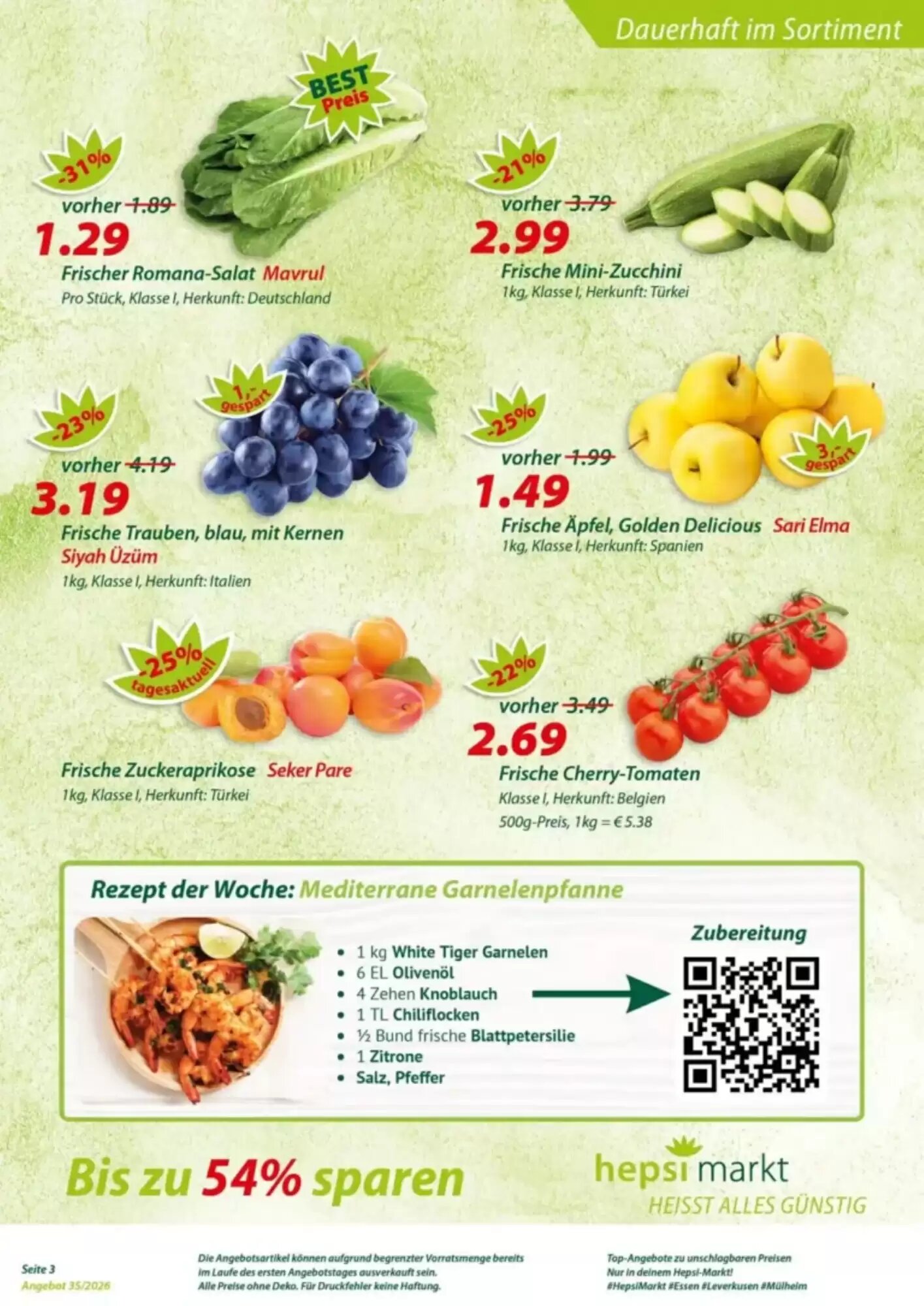 Hepsi-Markt Prospekt (ab 24.08.2026) zum Blättern - Seite 3