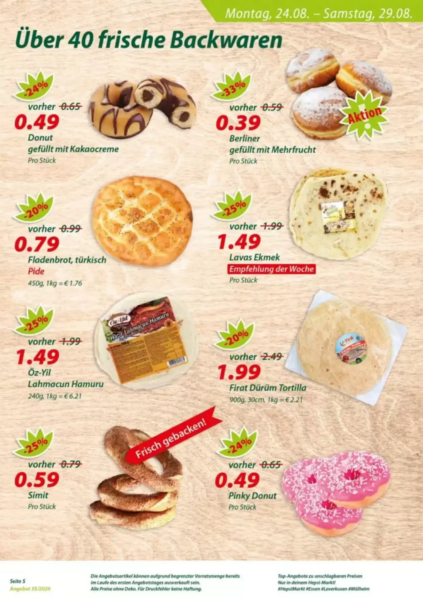 Hepsi-Markt Prospekt (ab 24.08.2026) zum Blättern - Seite 5