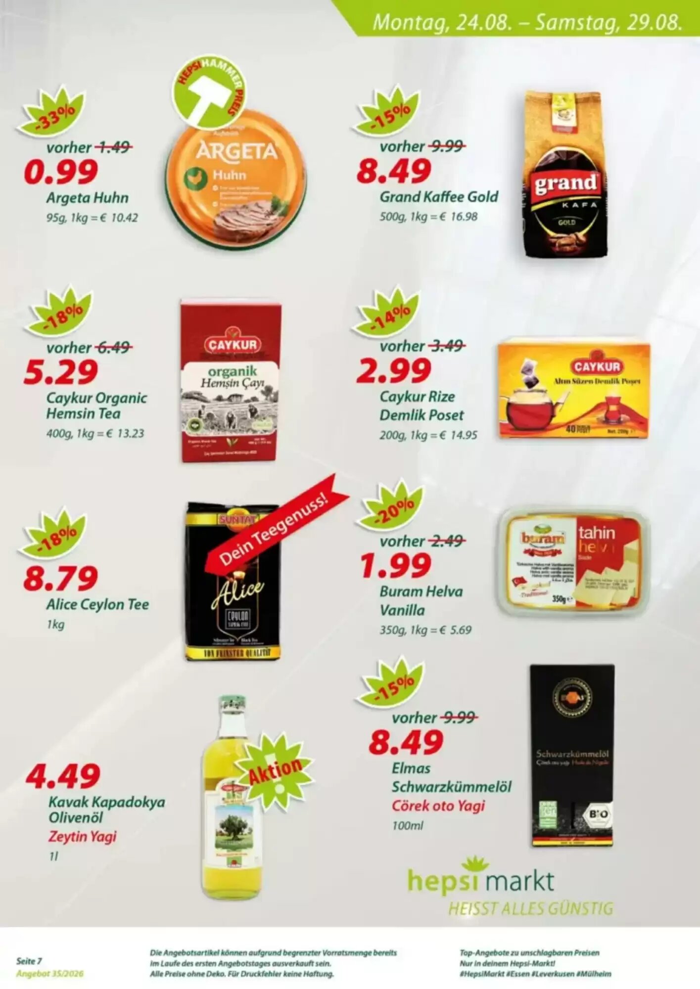 Hepsi-Markt Prospekt (ab 24.08.2026) zum Blättern - Seite 7