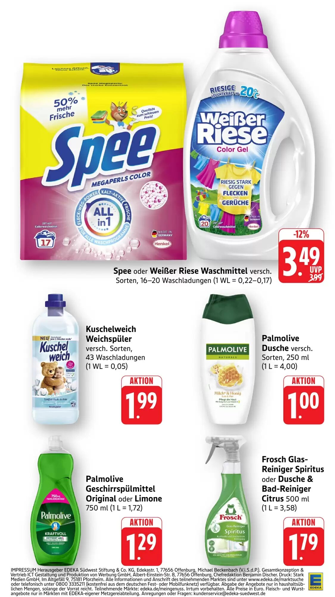 EDEKA Stralsund Prospekt (ab 24.08.2026) zum Blättern - Seite 34