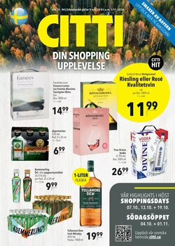 CITTI Markt Prospekt (ab 24.08.2026) zum Blättern