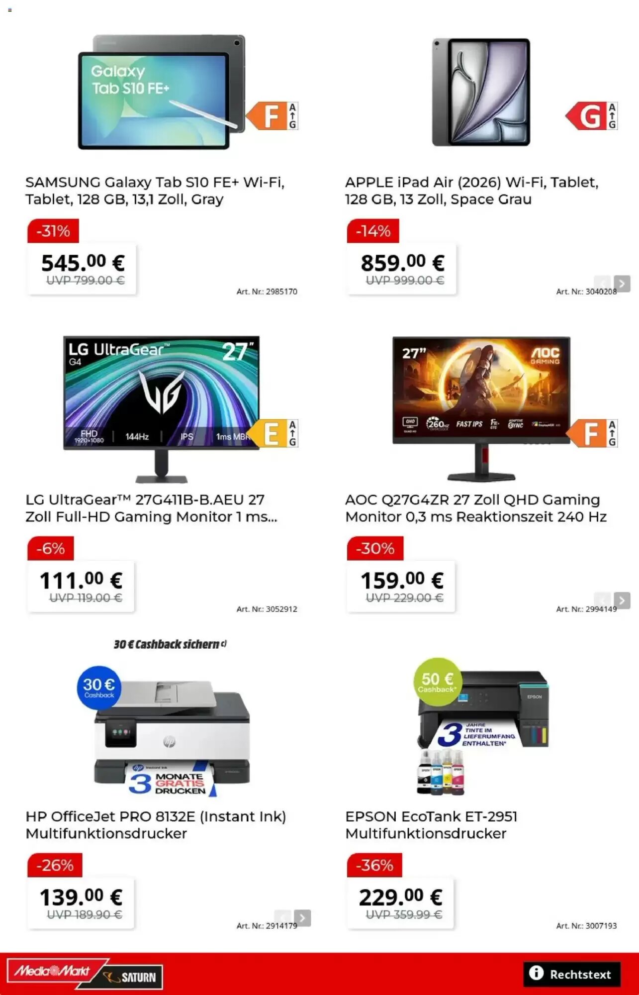 MediaMarkt Prospekt (ab 24.08.2026) zum Blättern - Seite 9