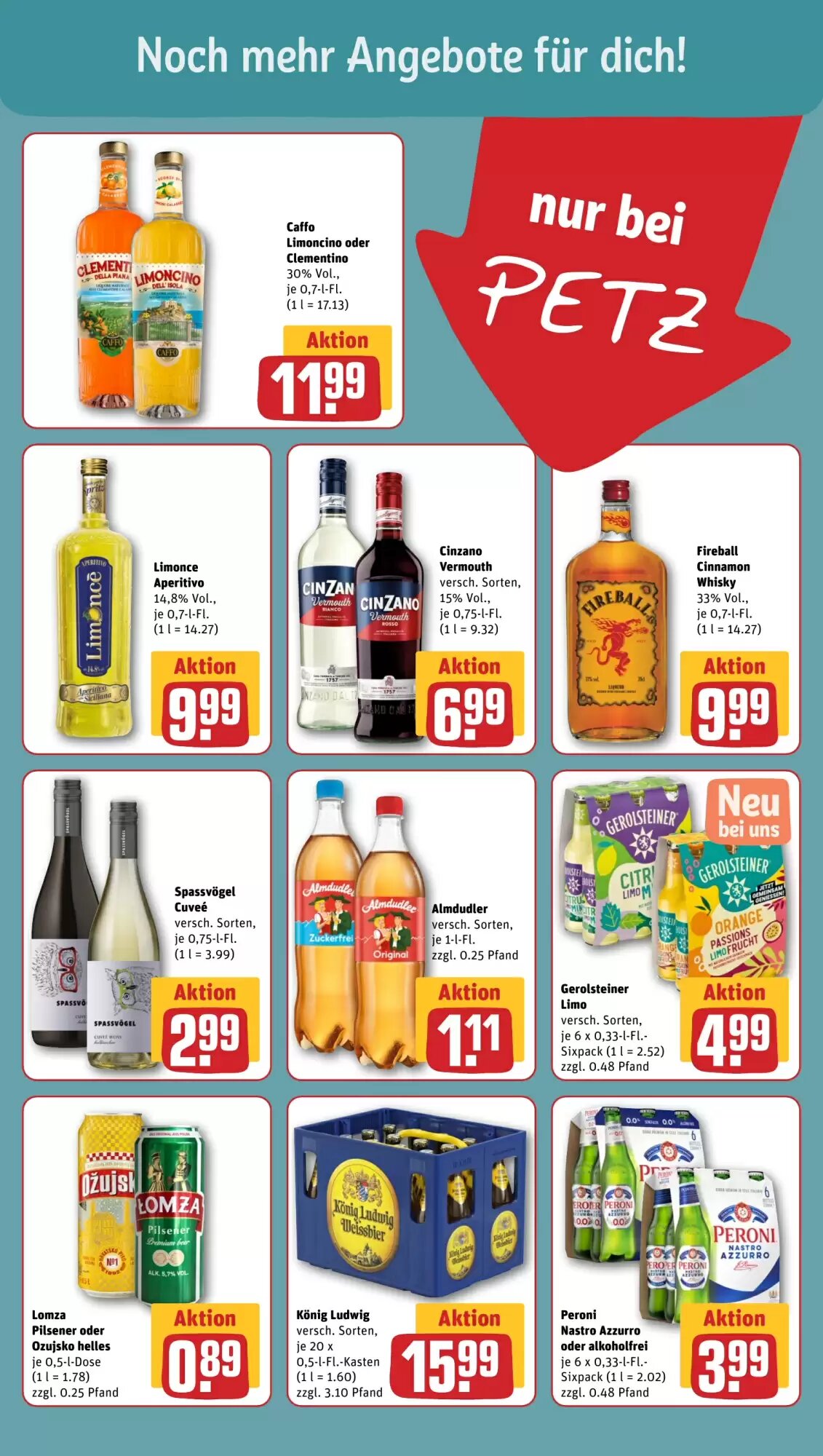 REWE PETZ Prospekt (ab 24.08.2026) zum Blättern - Seite 15