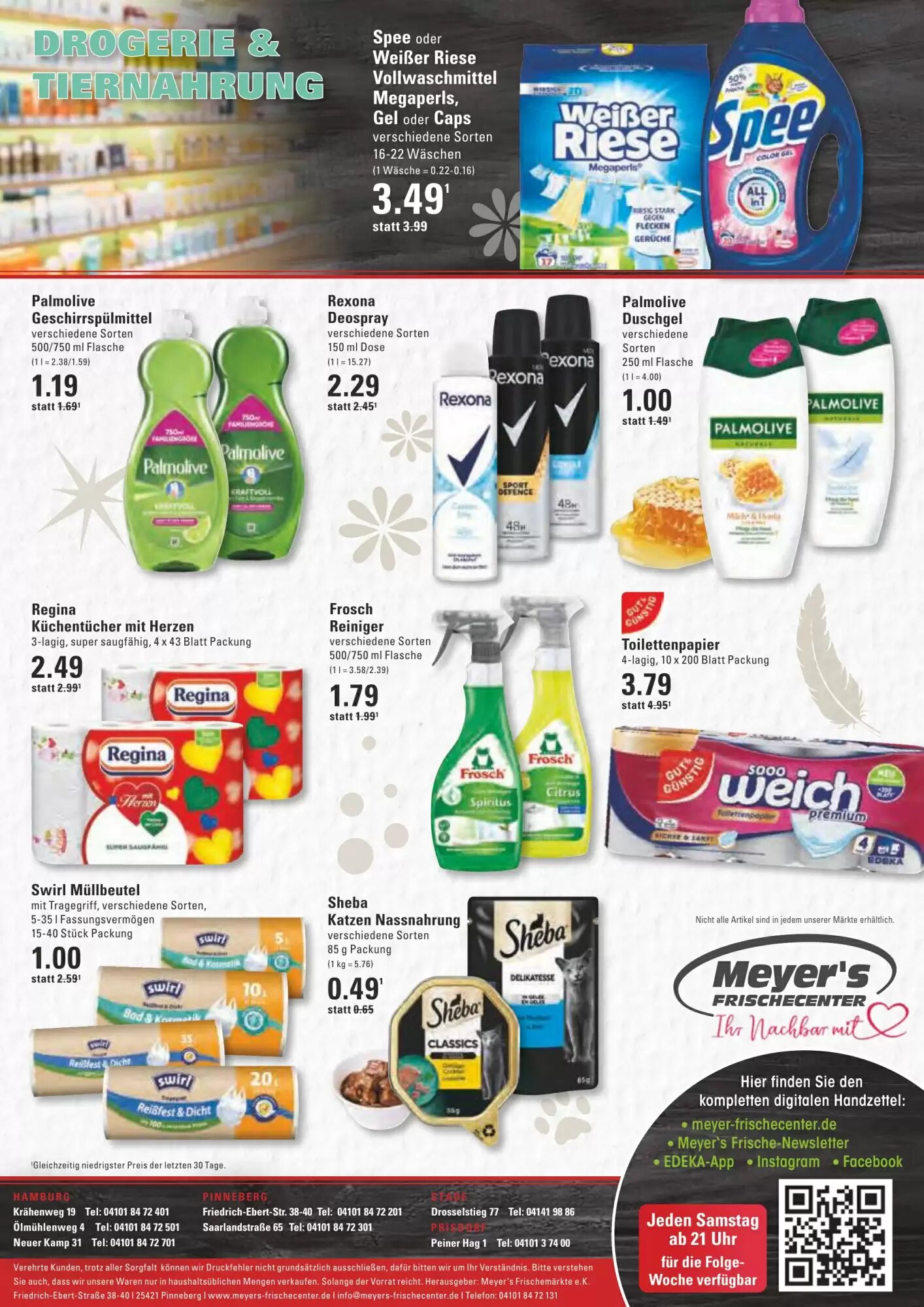 Meyer's Frischemarkt Prospekt (ab 24.08.2026) zum Blättern - Seite 16