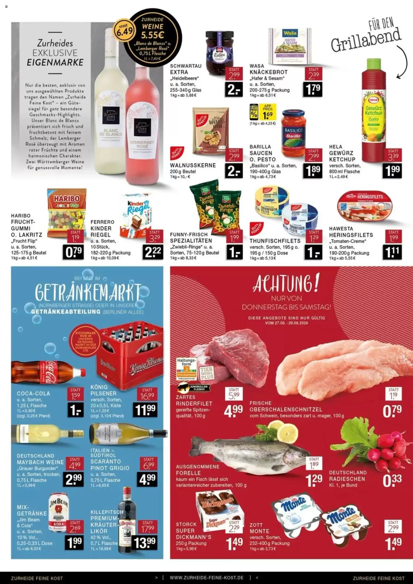 Edeka Zurheide Prospekt (ab 24.08.2026) zum Blättern - Seite 8