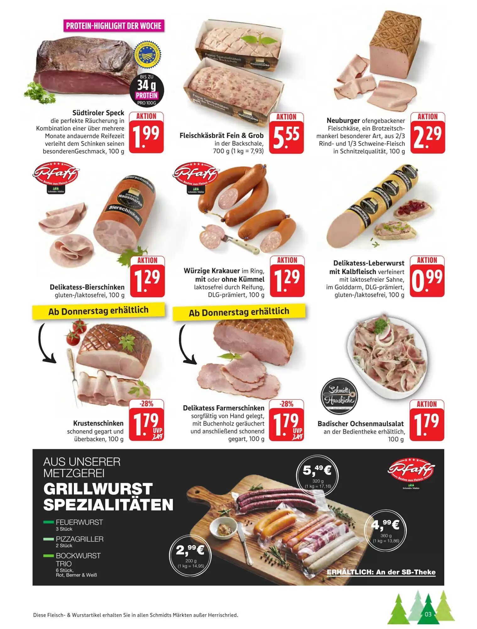 Schmidt's Märkte Prospekt (ab 24.08.2026) zum Blättern - Seite 3