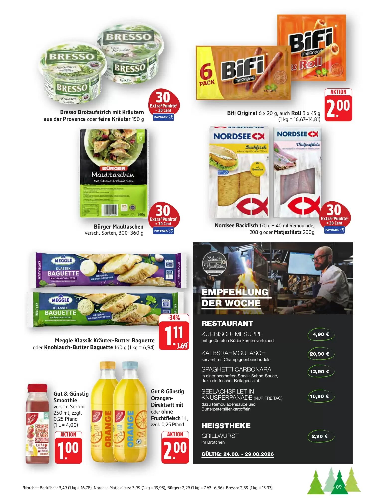 Schmidt's Märkte Prospekt (ab 24.08.2026) zum Blättern - Seite 9