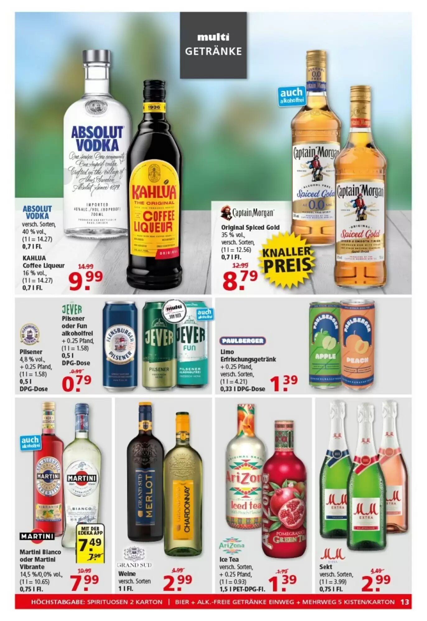 Multi Markt Prospekt (ab 24.08.2026) zum Blättern - Seite 13