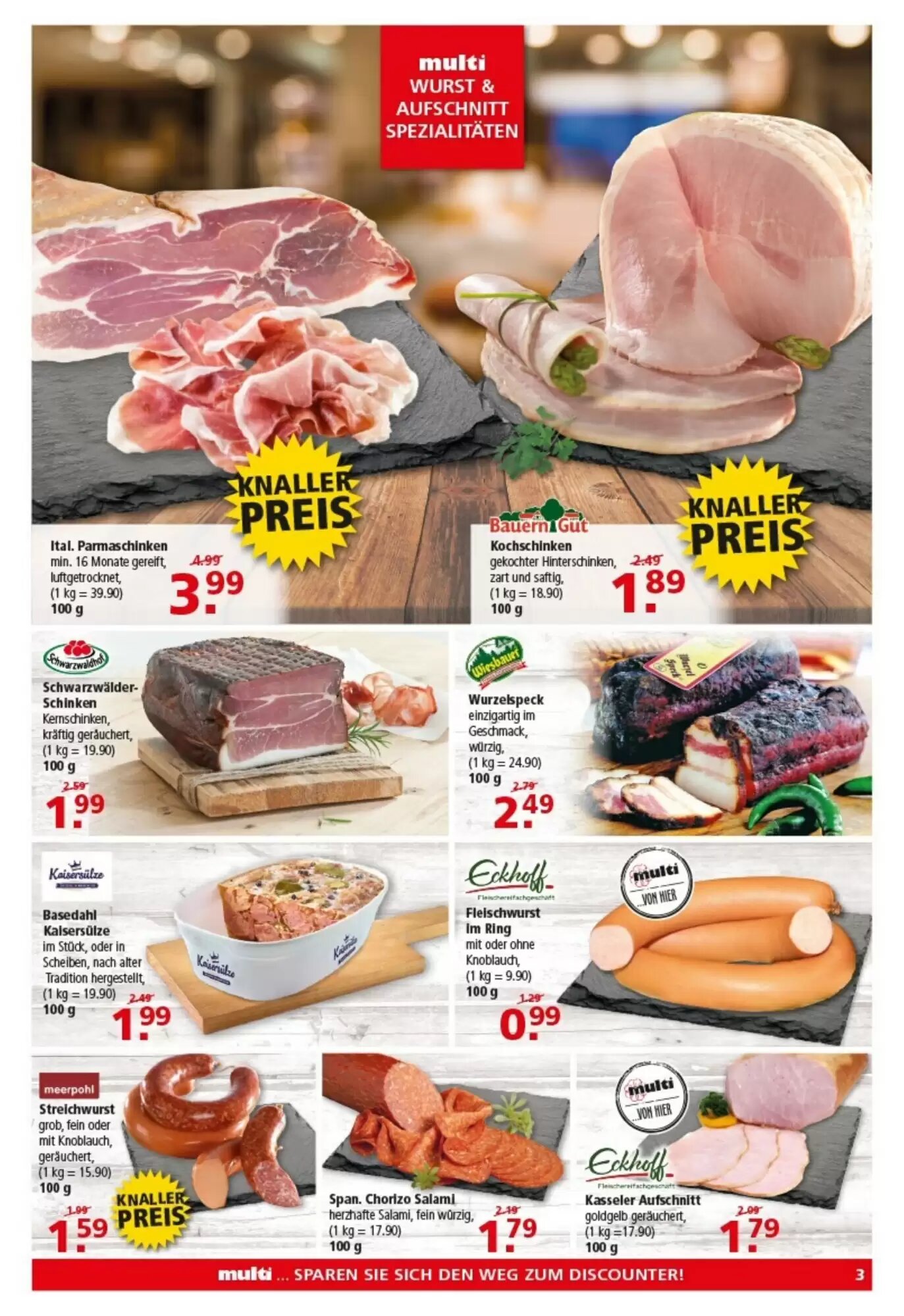 Multi Markt Prospekt (ab 24.08.2026) zum Blättern - Seite 3