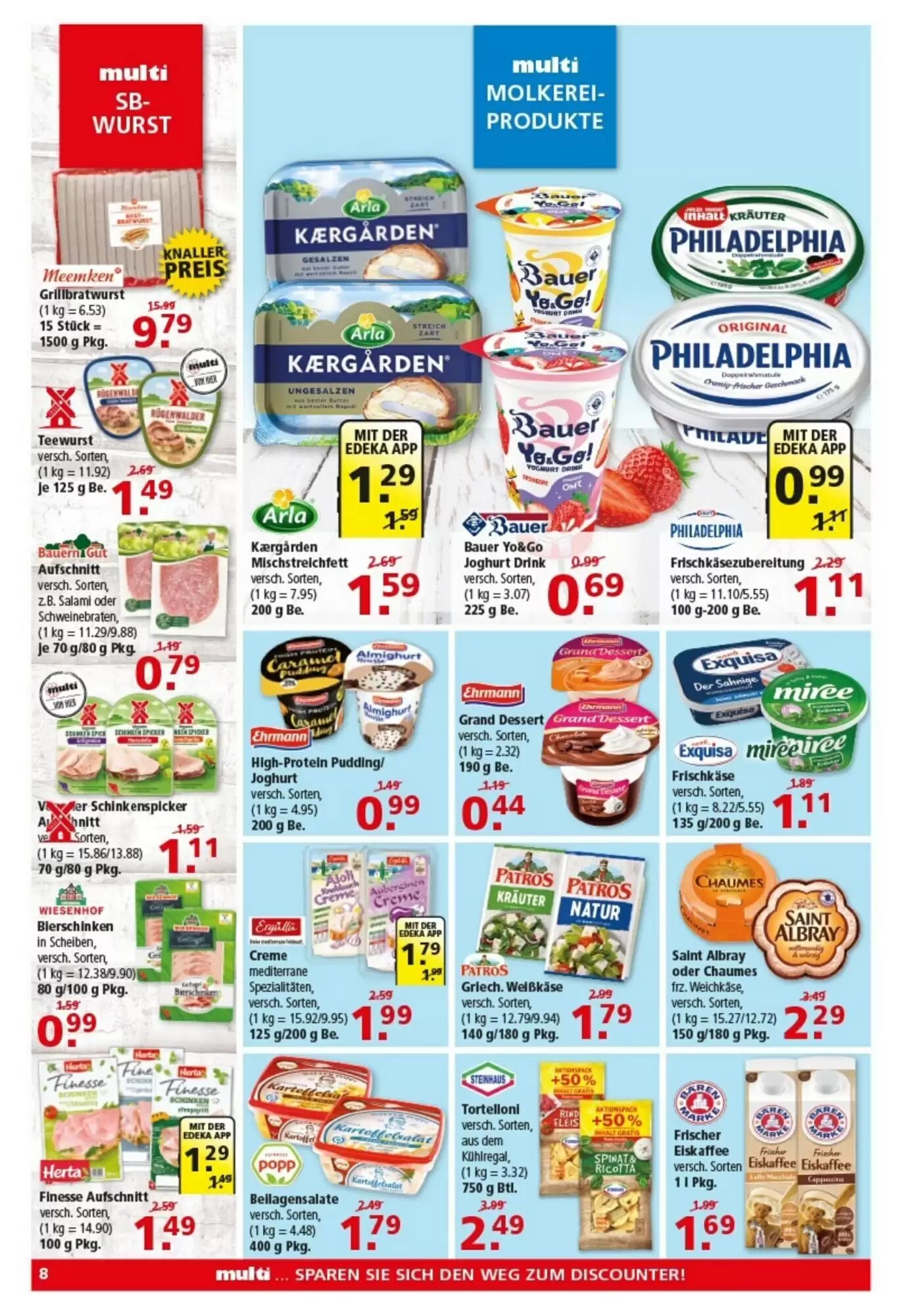 Multi Markt Prospekt (ab 24.08.2026) zum Blättern - Seite 8
