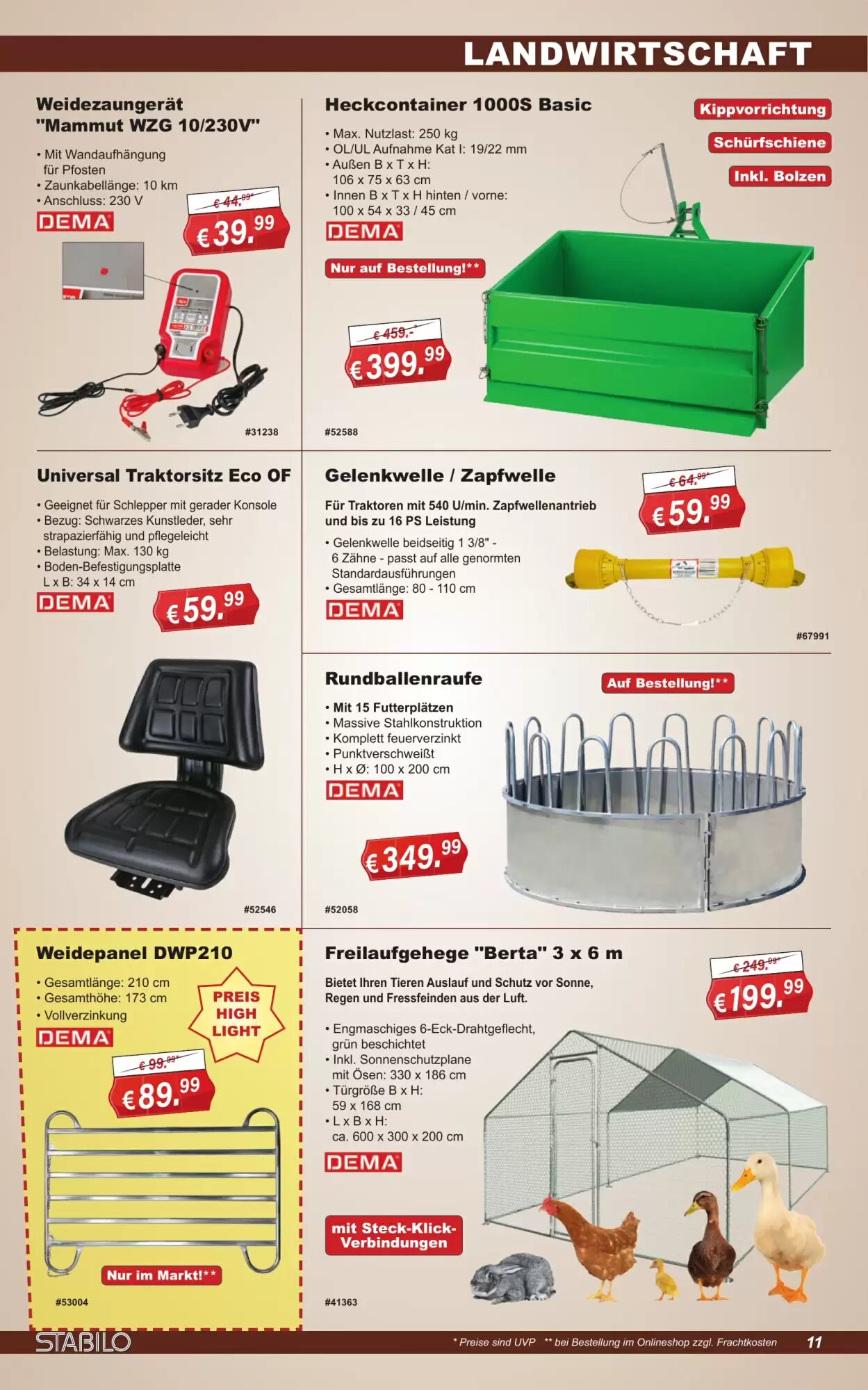 Stabilo Fachmarkt Prospekt (ab 26.08.2026) zum Blättern - Seite 11