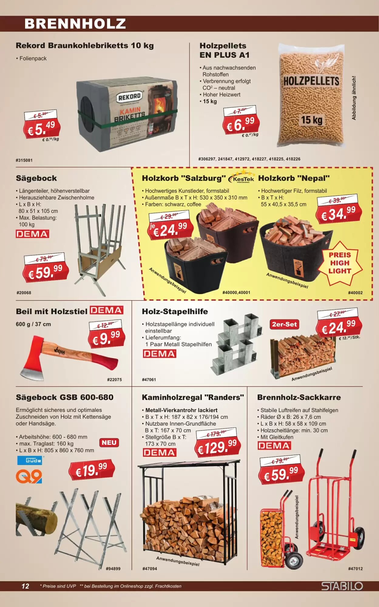 Stabilo Fachmarkt Prospekt (ab 26.08.2026) zum Blättern - Seite 12
