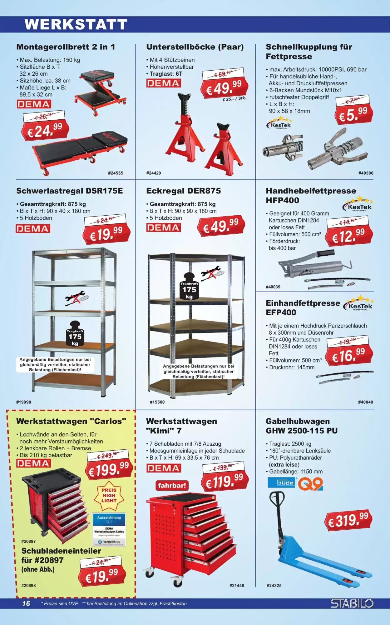 Stabilo Fachmarkt Prospekt (ab 26.08.2026) zum Blättern - Seite 16