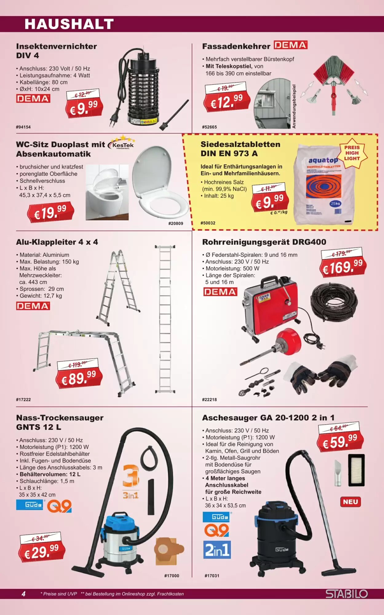 Stabilo Fachmarkt Prospekt (ab 26.08.2026) zum Blättern - Seite 4