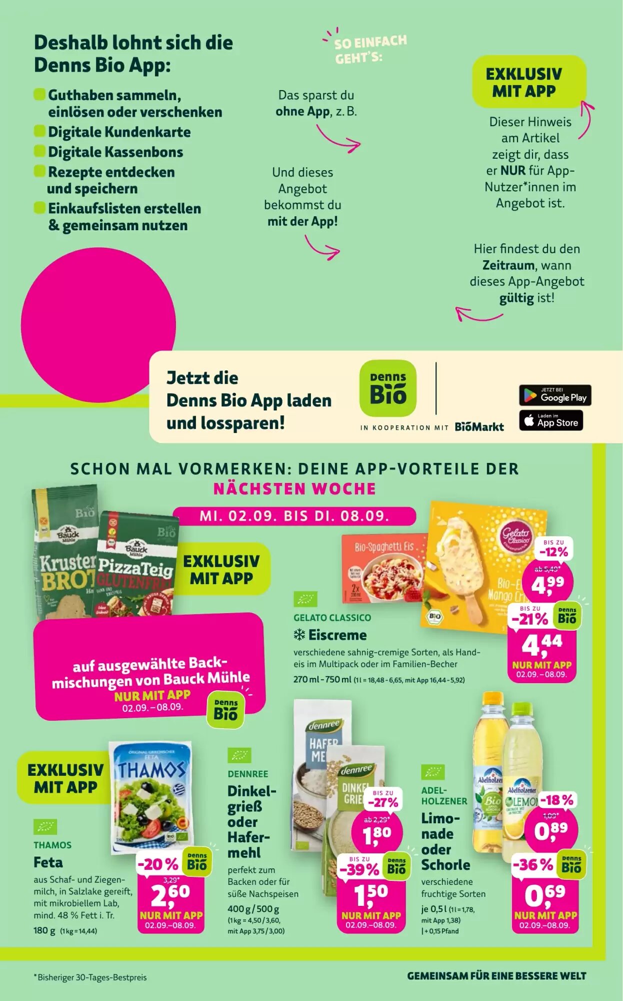 Denns BioMarkt Prospekt (ab 26.08.2026) zum Blättern - Seite 3